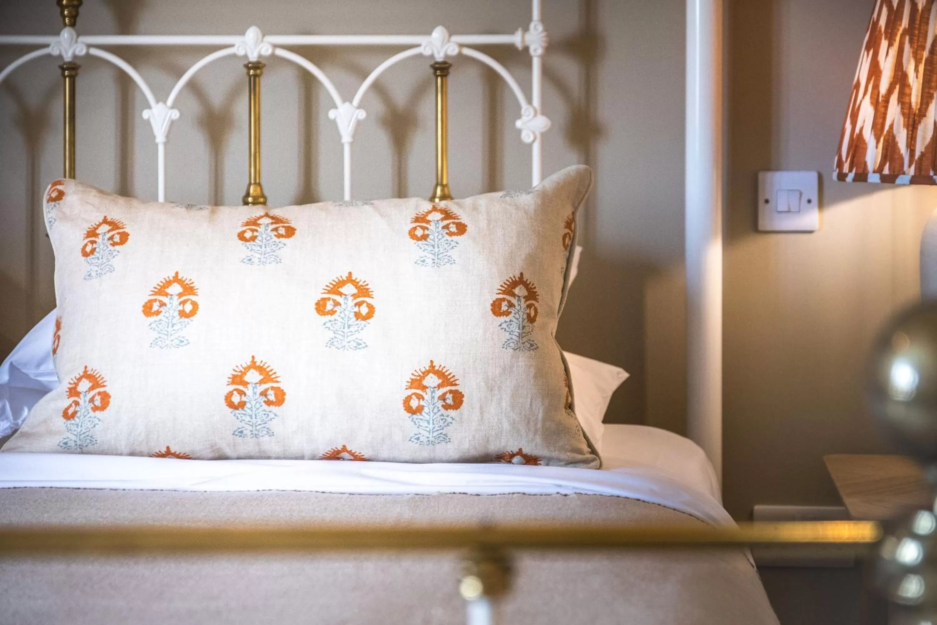 Bed in The Crown Inn