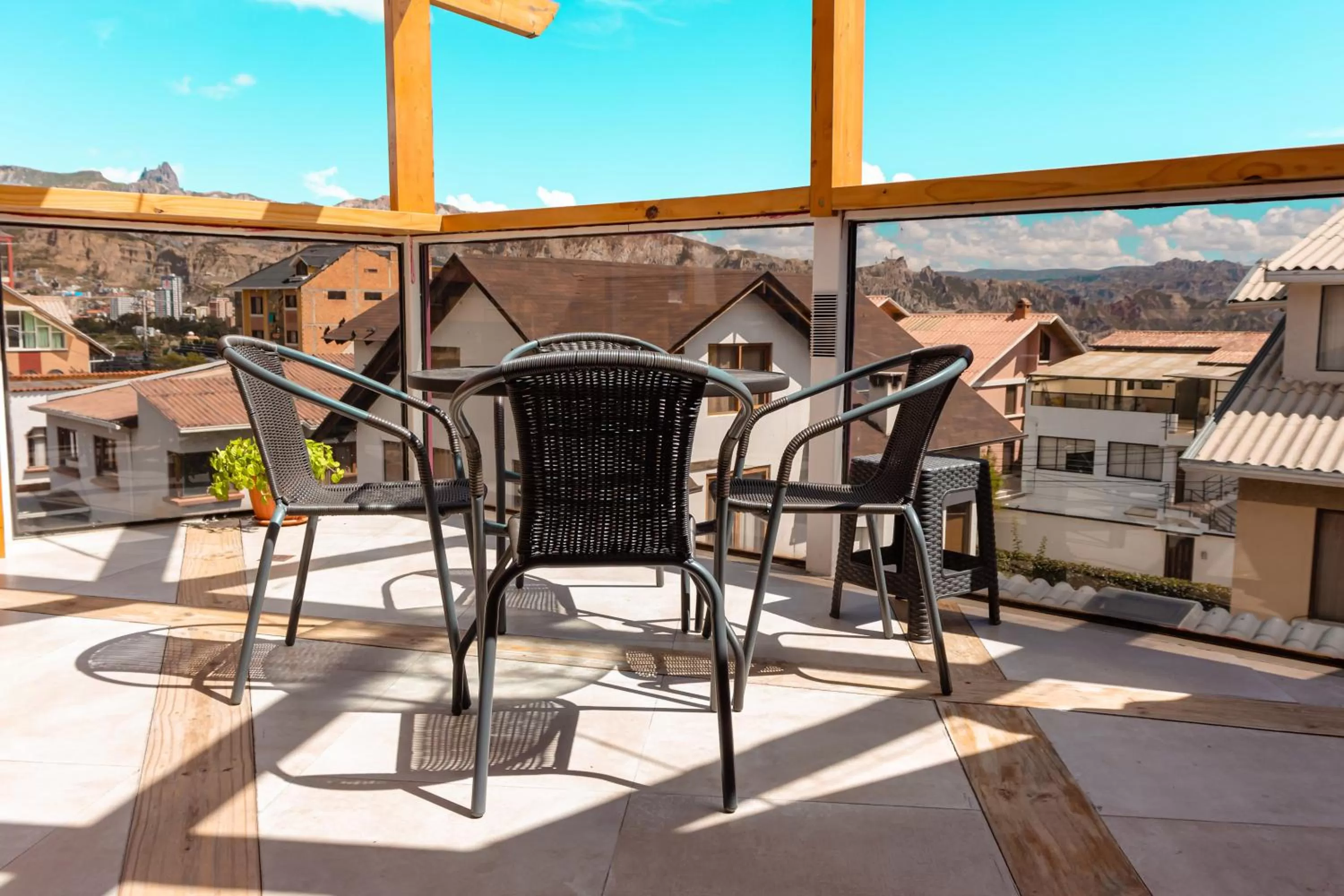 Balcony/Terrace in The Grand La Paz Experience Hotel Boutique