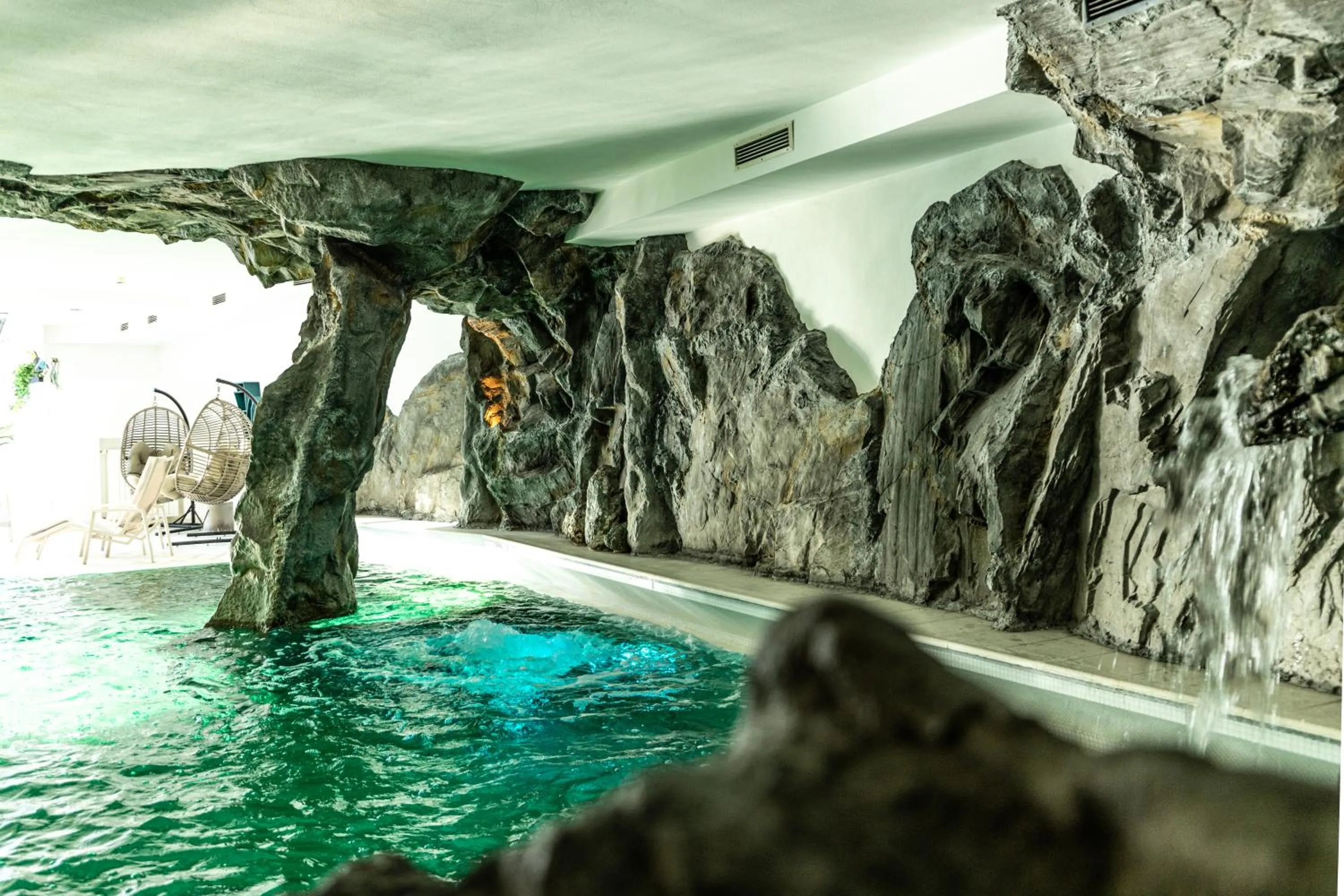 Swimming pool in Hotel Saalbacher Hof
