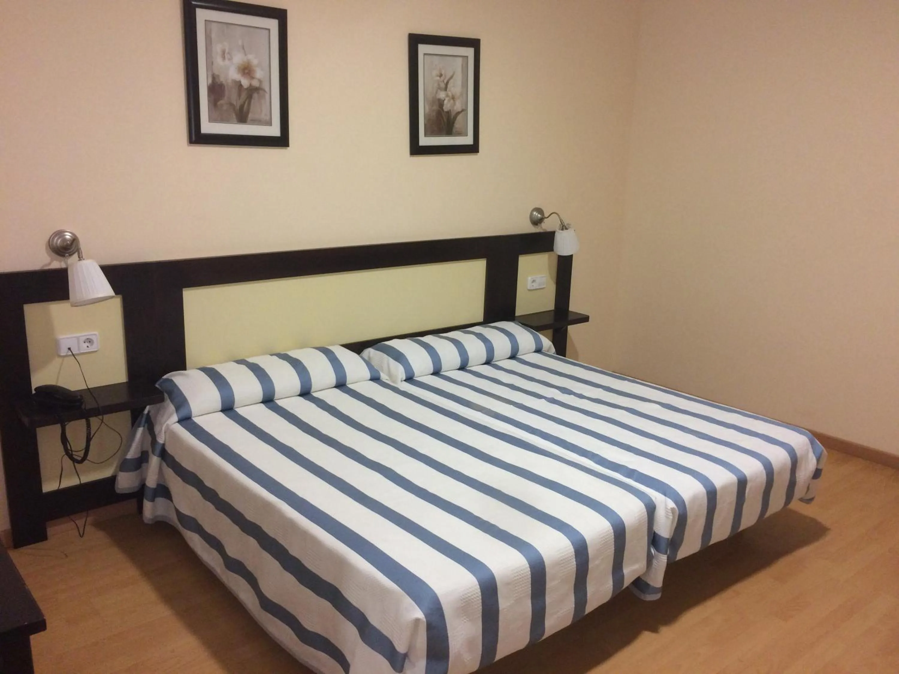 Bed in Hotel Castillo