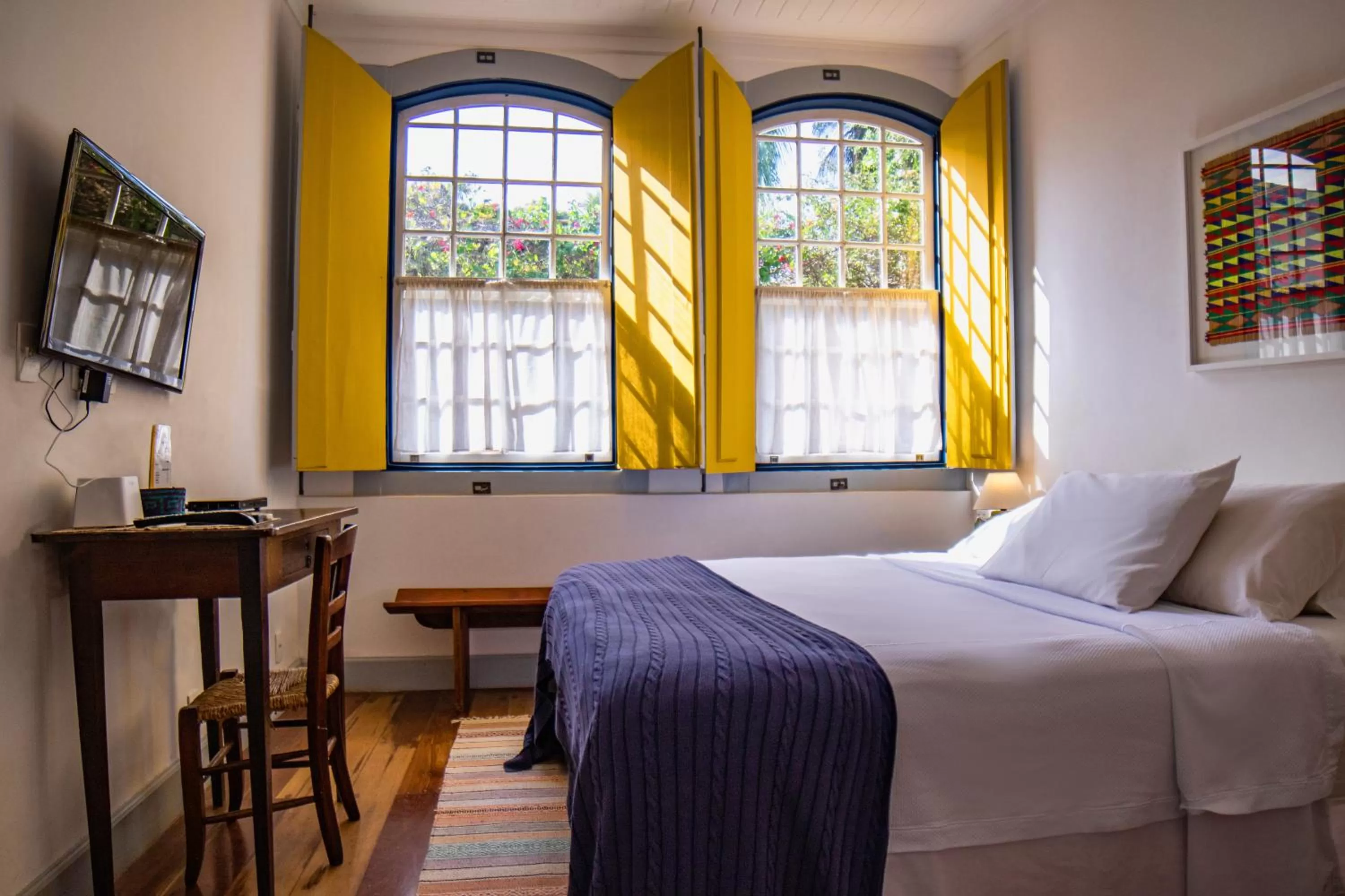 Bed in Casa Simone Pousada