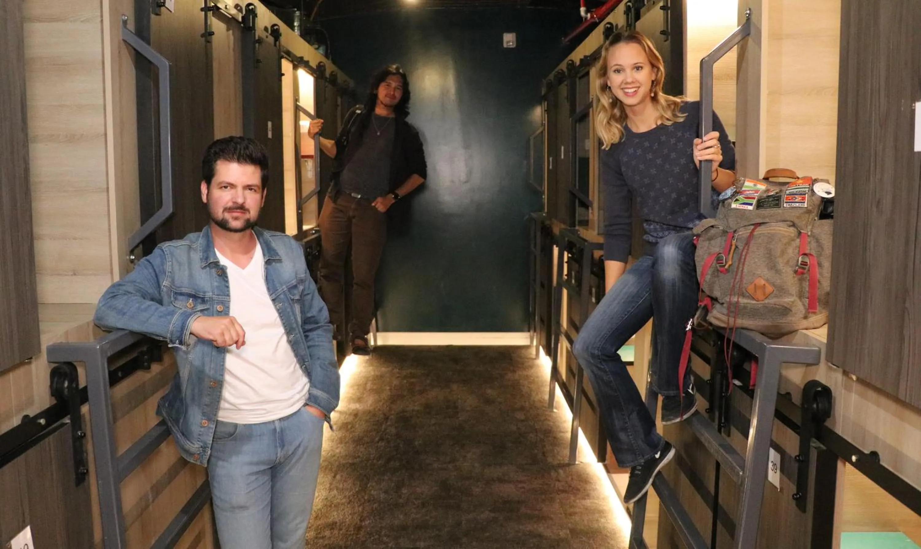 Bed in Cinema Hostel Jerusalem