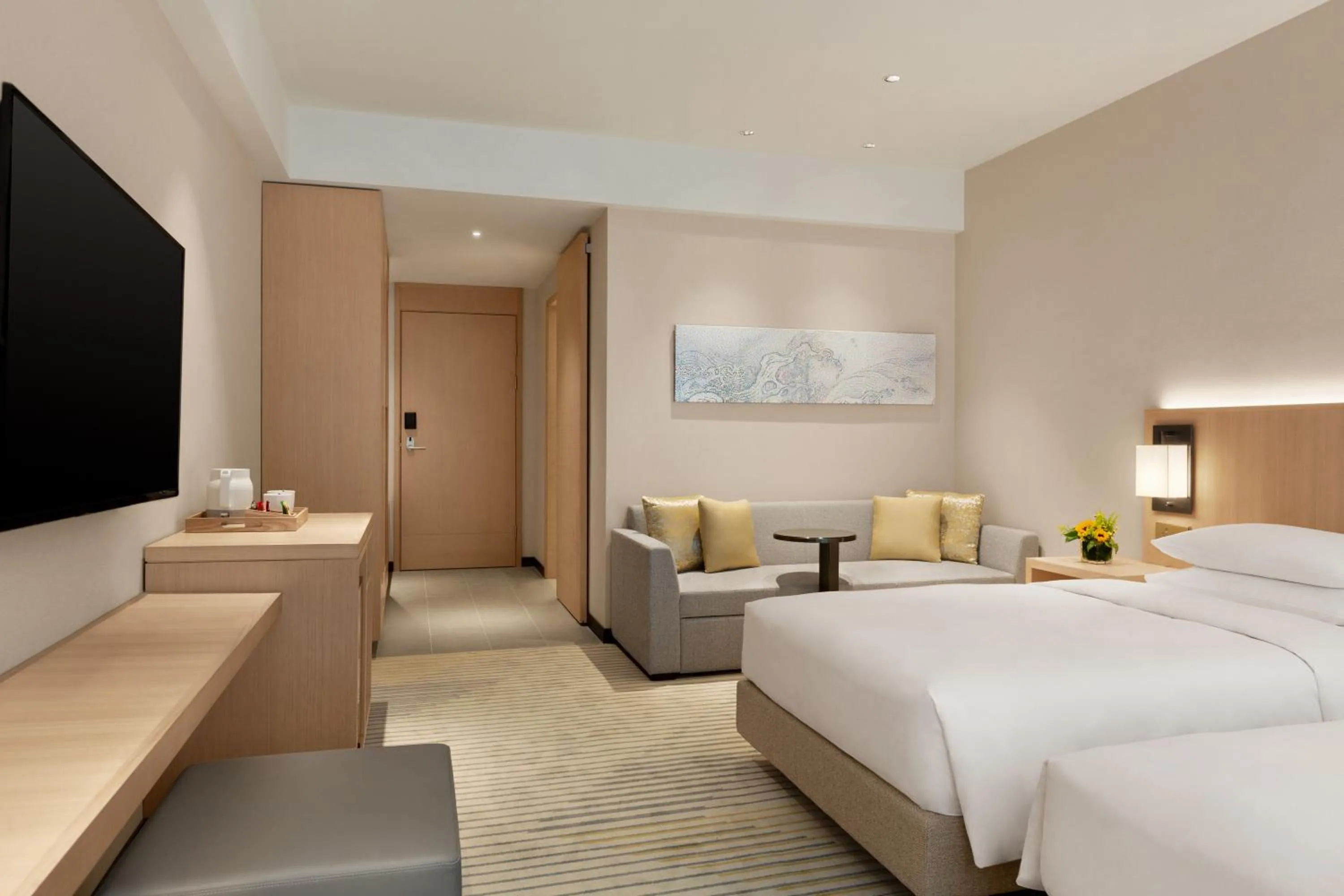 Bedroom, Bed in Hyatt Place Chengdu Pebble Walk