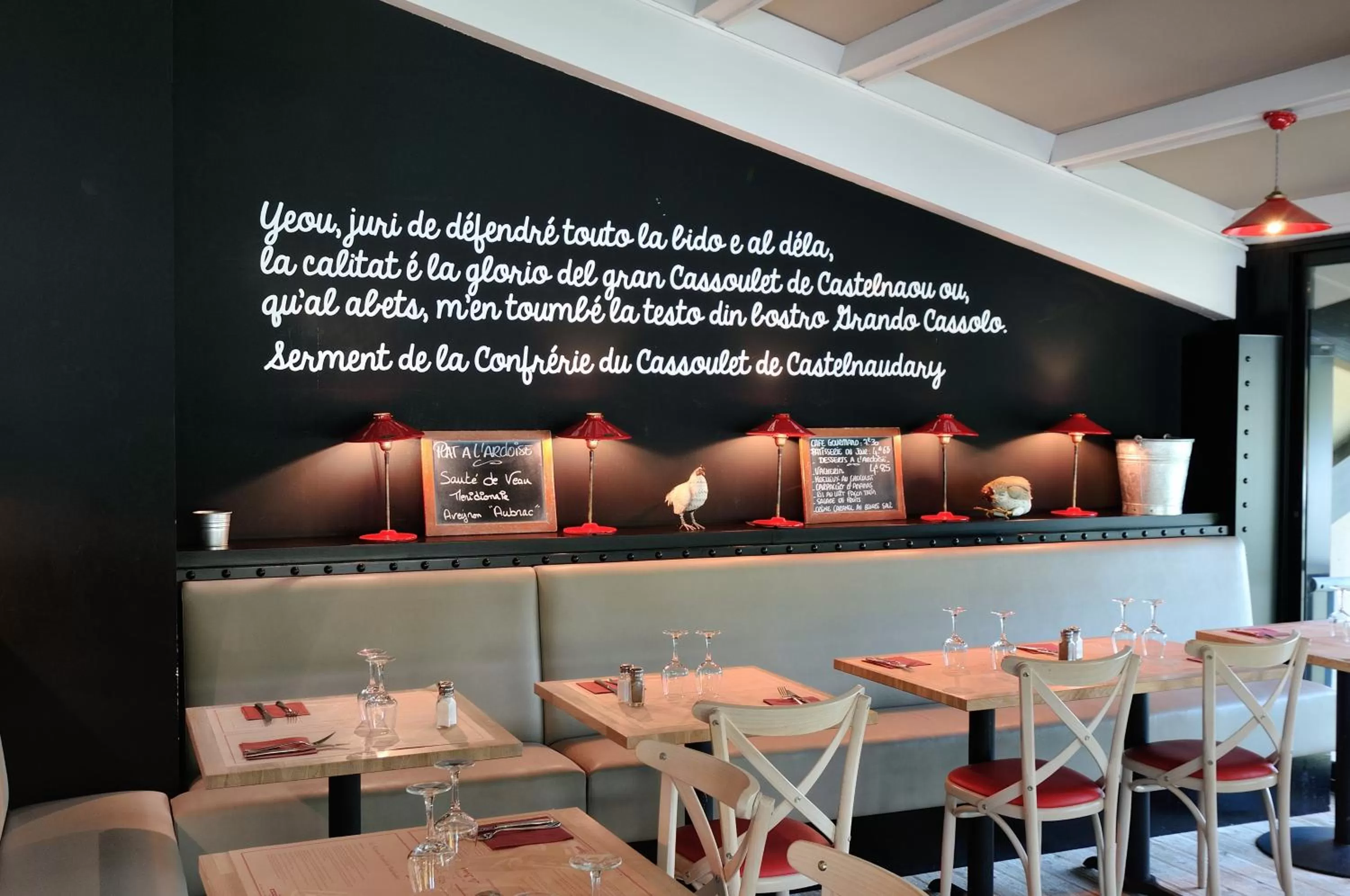 Restaurant/places to eat in Relais Fasthotel Port Lauragais