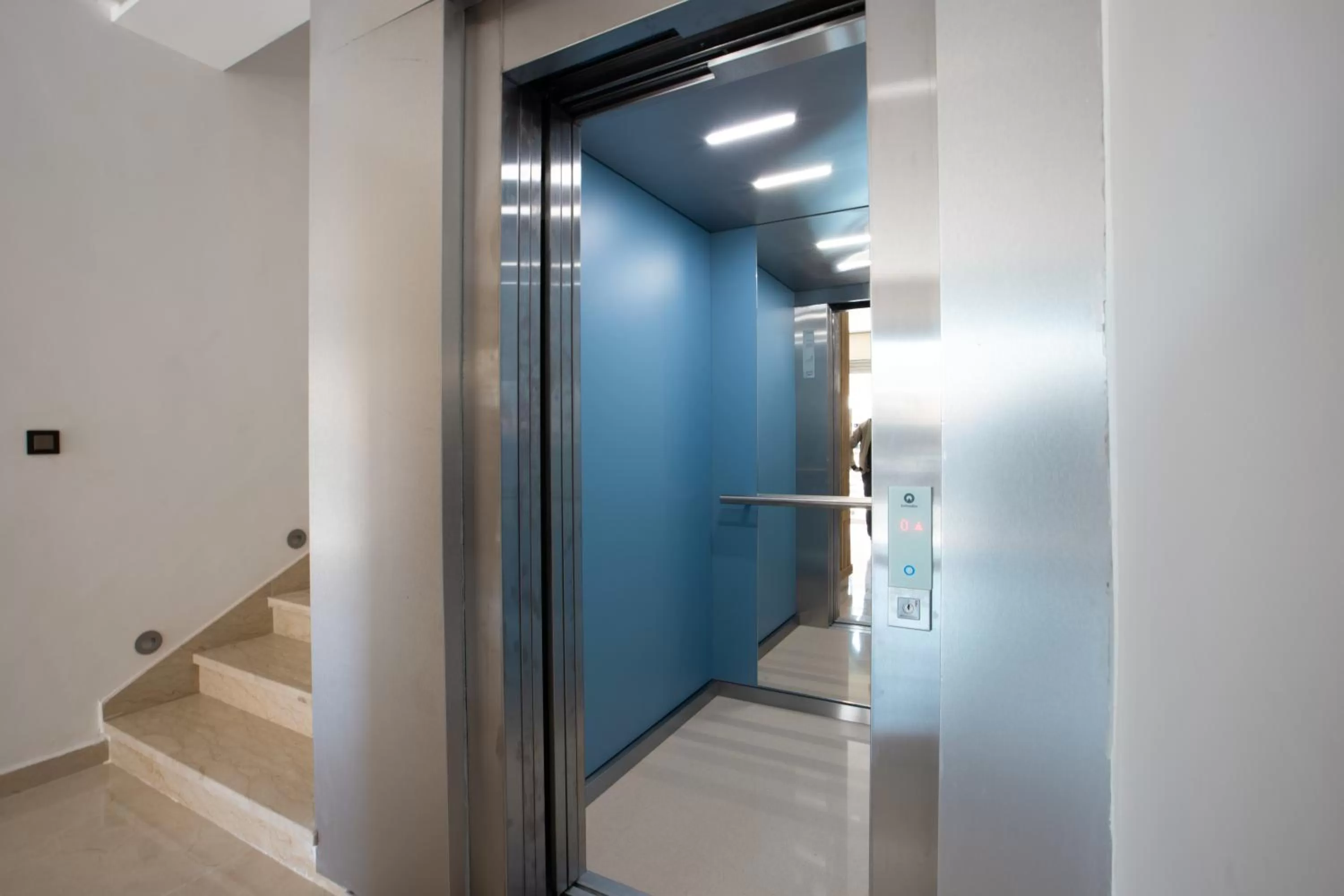 elevator in Karam City Hotel