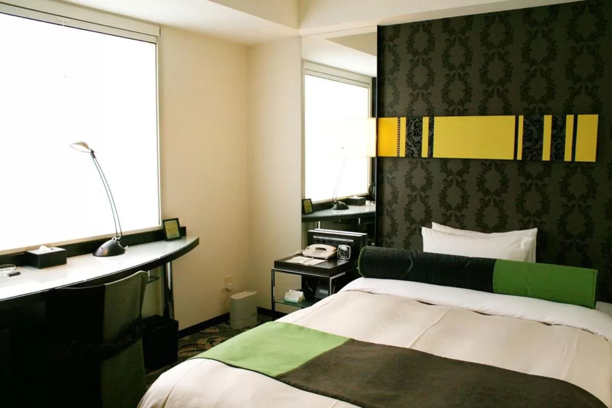 Bed in New Otani Inn Tokyo