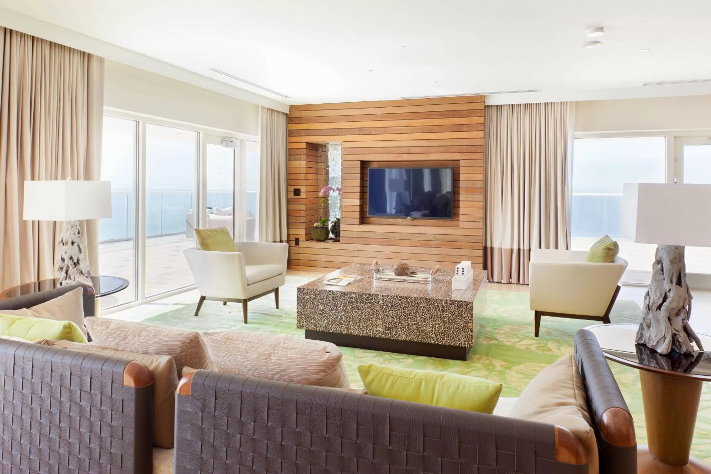 Living room in JW Marriott Marco Island Beach Resort