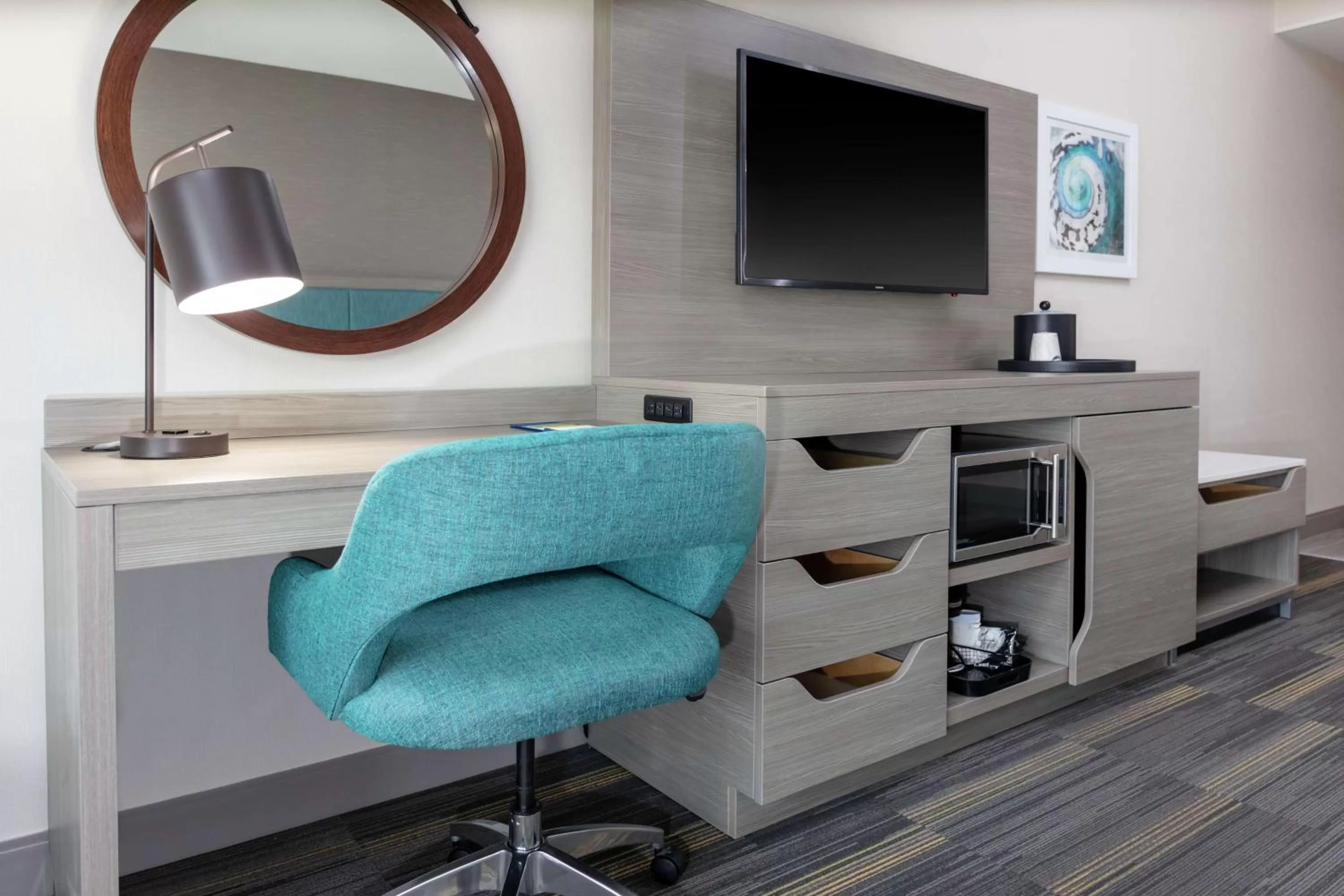 Bedroom in Hampton Inn Dunedin, Fl