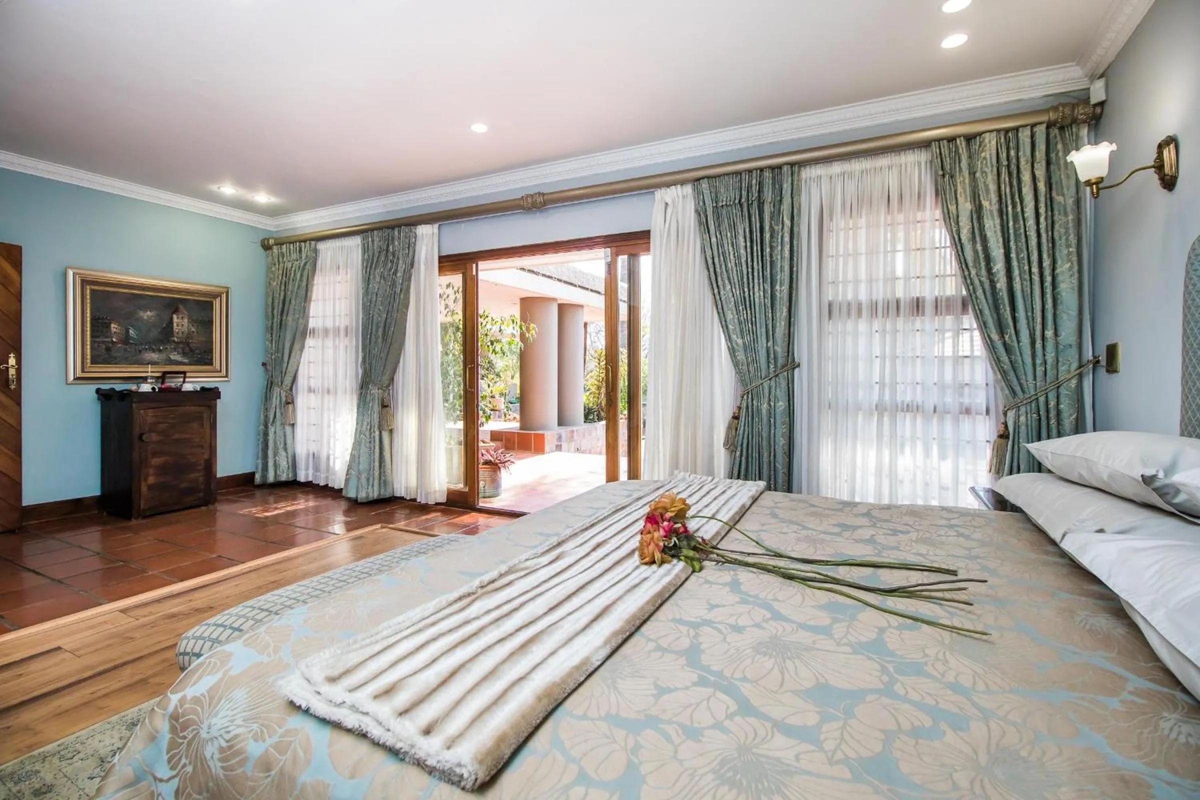 Bed in Villa Amor