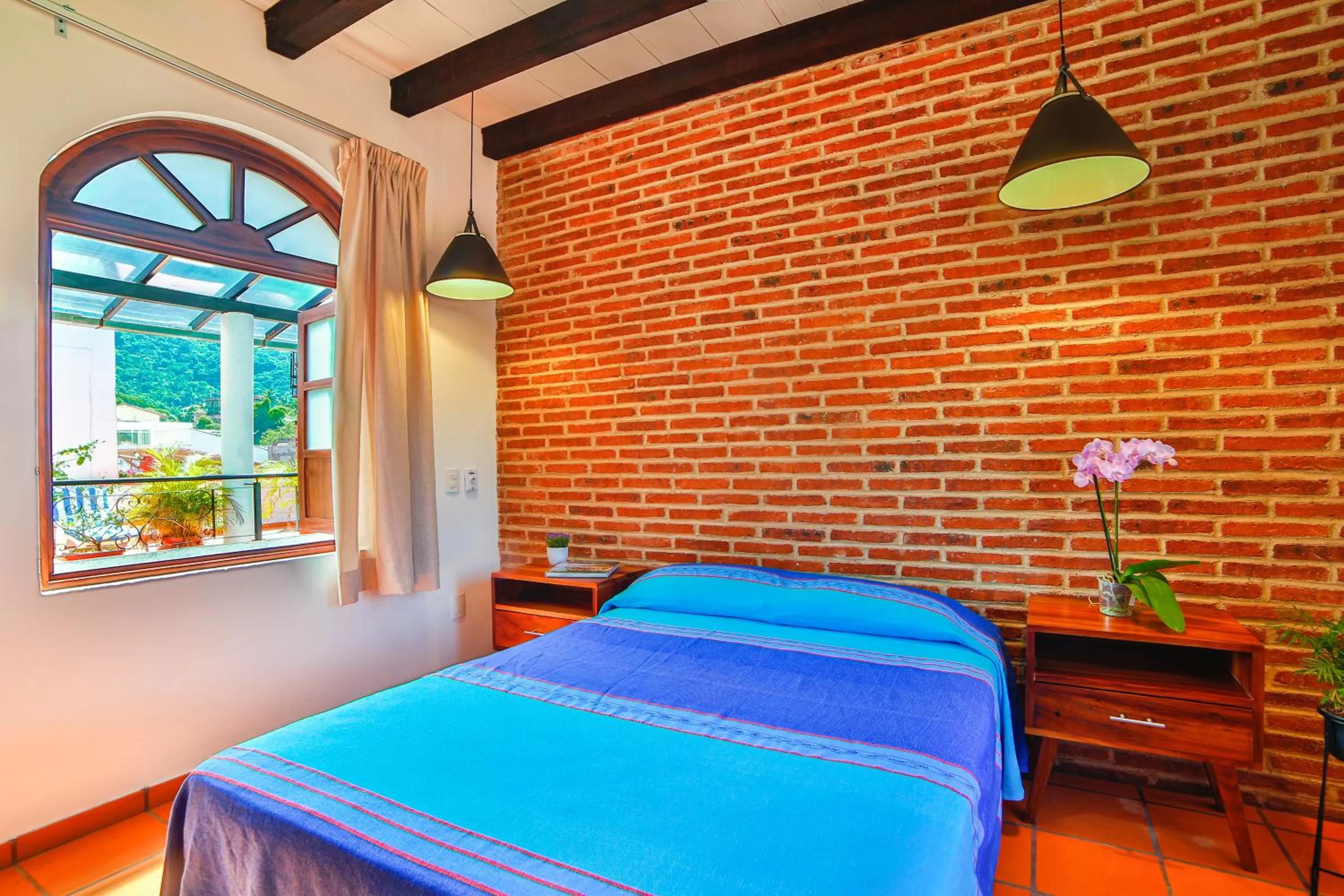 Bed in Hotel Villa del Mar Tradicional