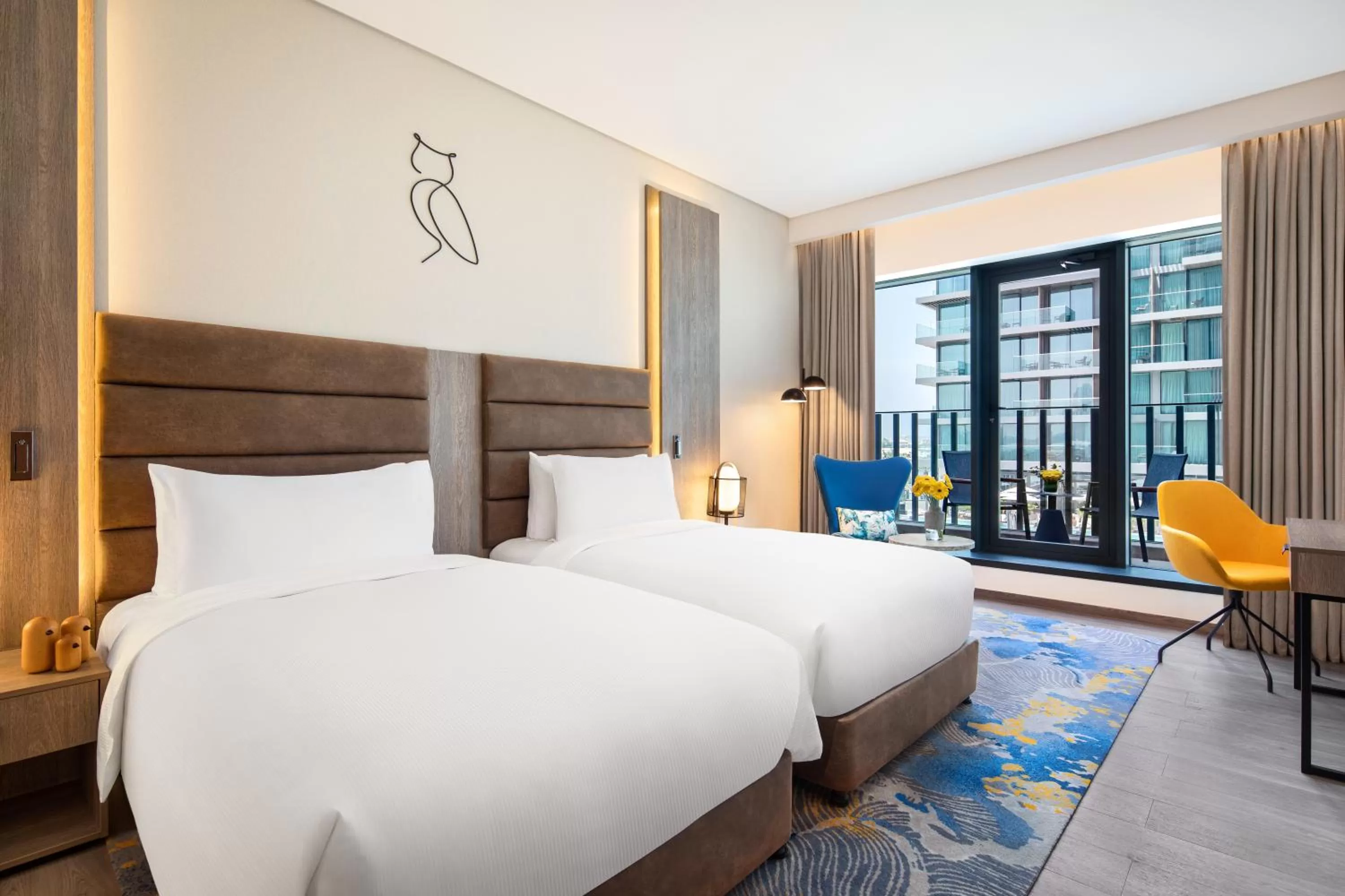 Bedroom, Bed in voco Dubai The Palm by IHG