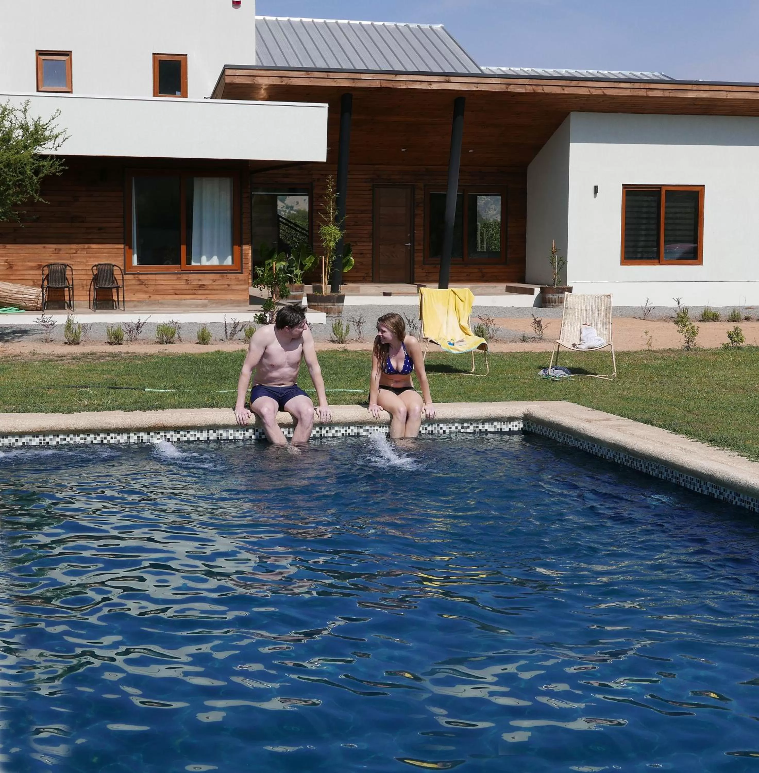 Guests in Callihue Lodge