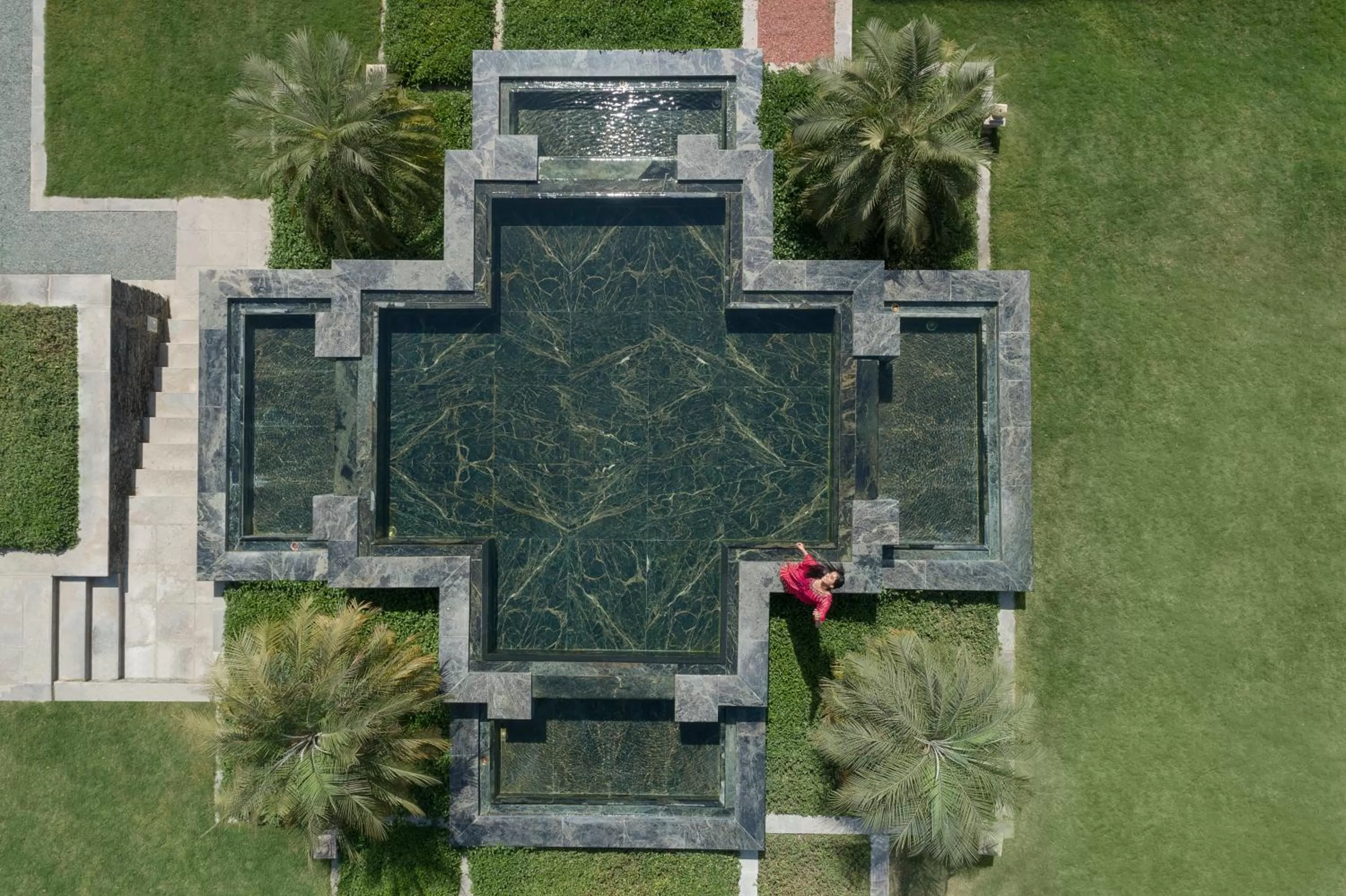 Garden in Trident Udaipur