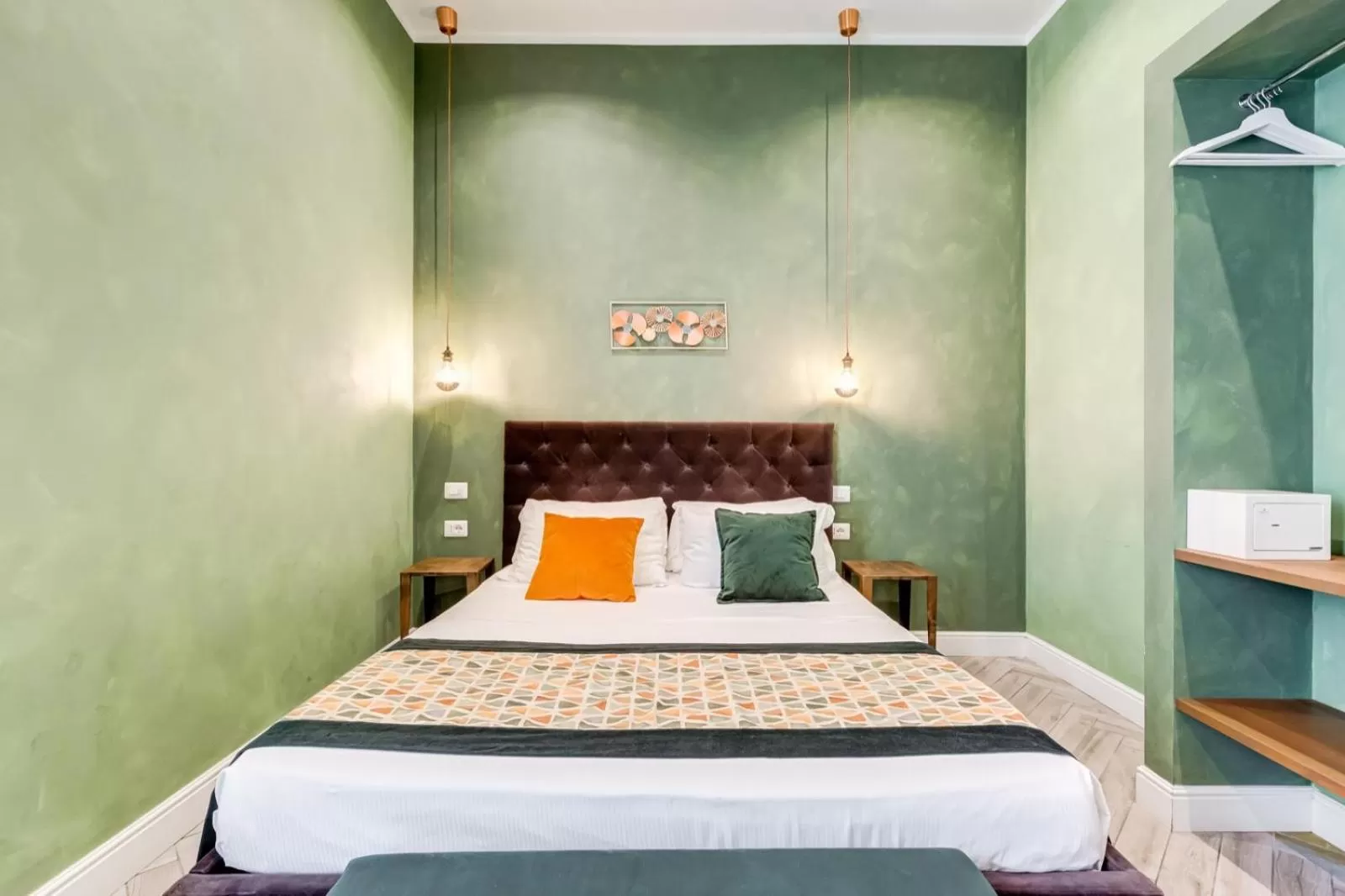 Bed in Ripetta Deluxe Suites