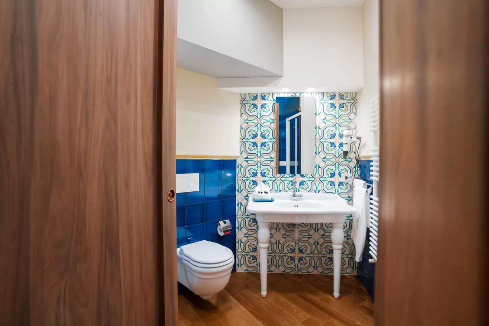 Toilet in Grantò B&B