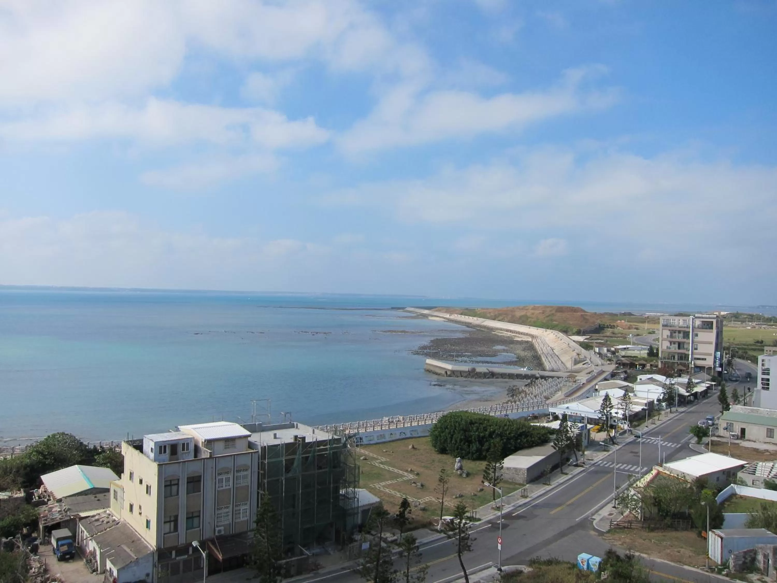 Bird's eye view in Penghu An-I Hotel