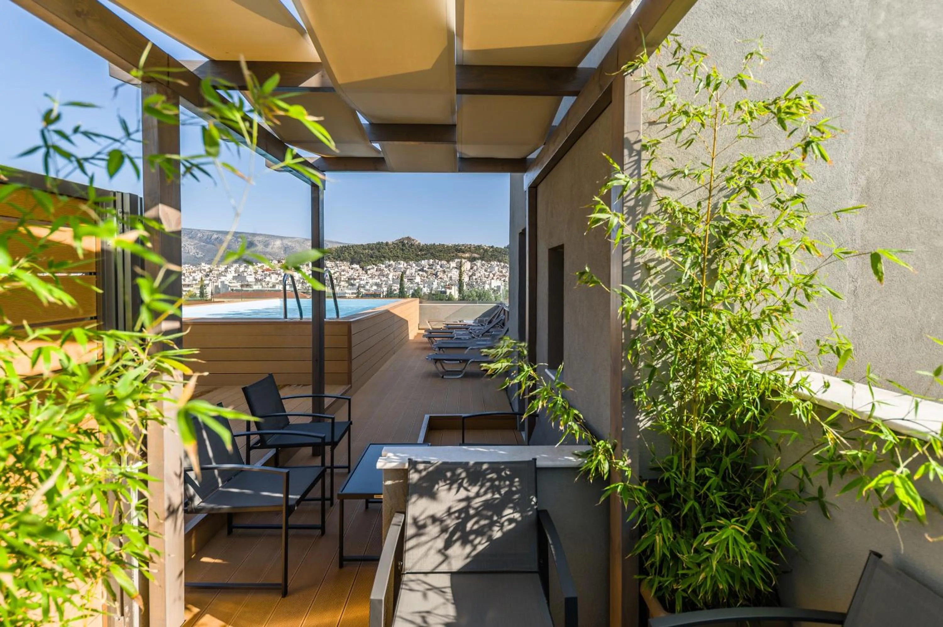 Swimming pool in Athens Panorama Project
