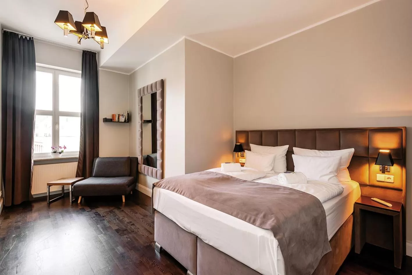 Bed in Arabel Design Apartments