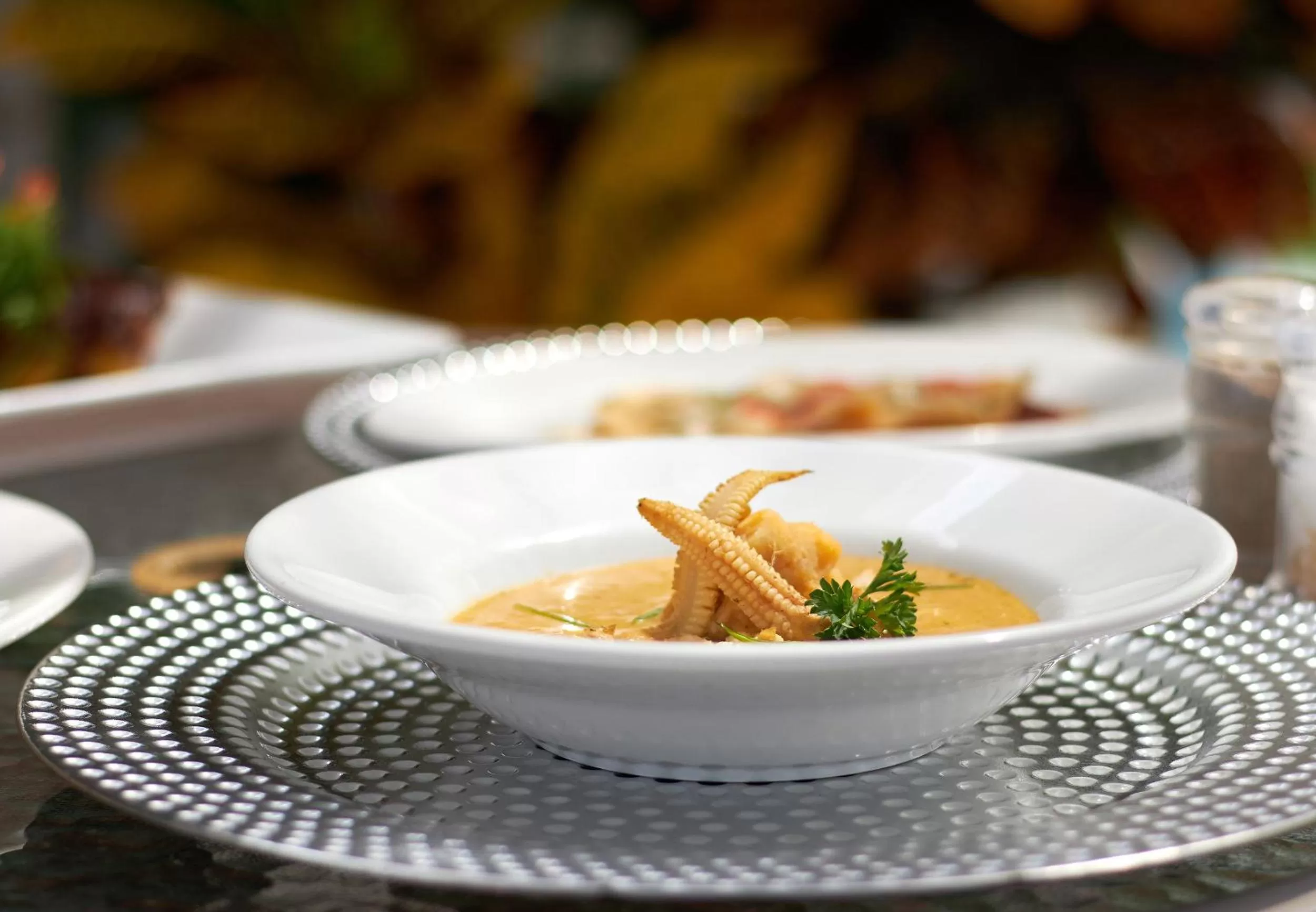 Food in Bay Gardens Hotel