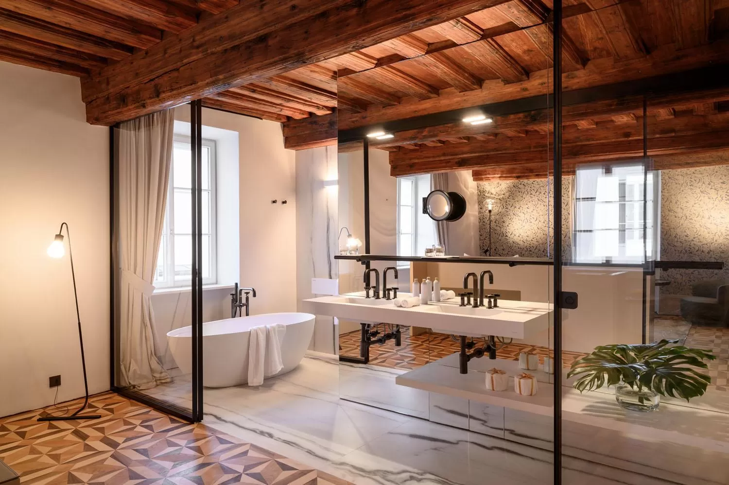 Bathroom in Zlata Ladjica Boutique Hotel