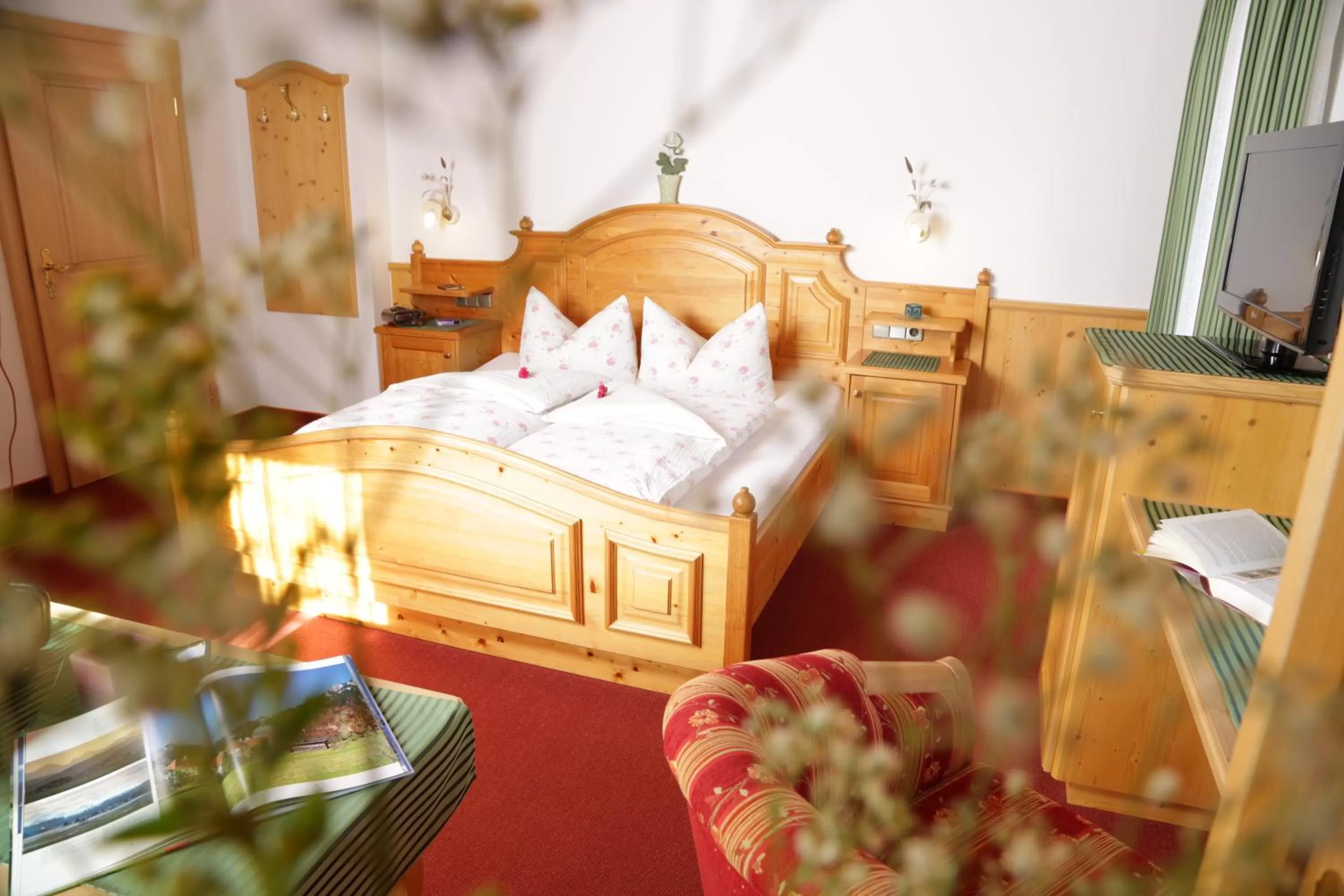 Photo of the whole room, Bed in Theresenhof