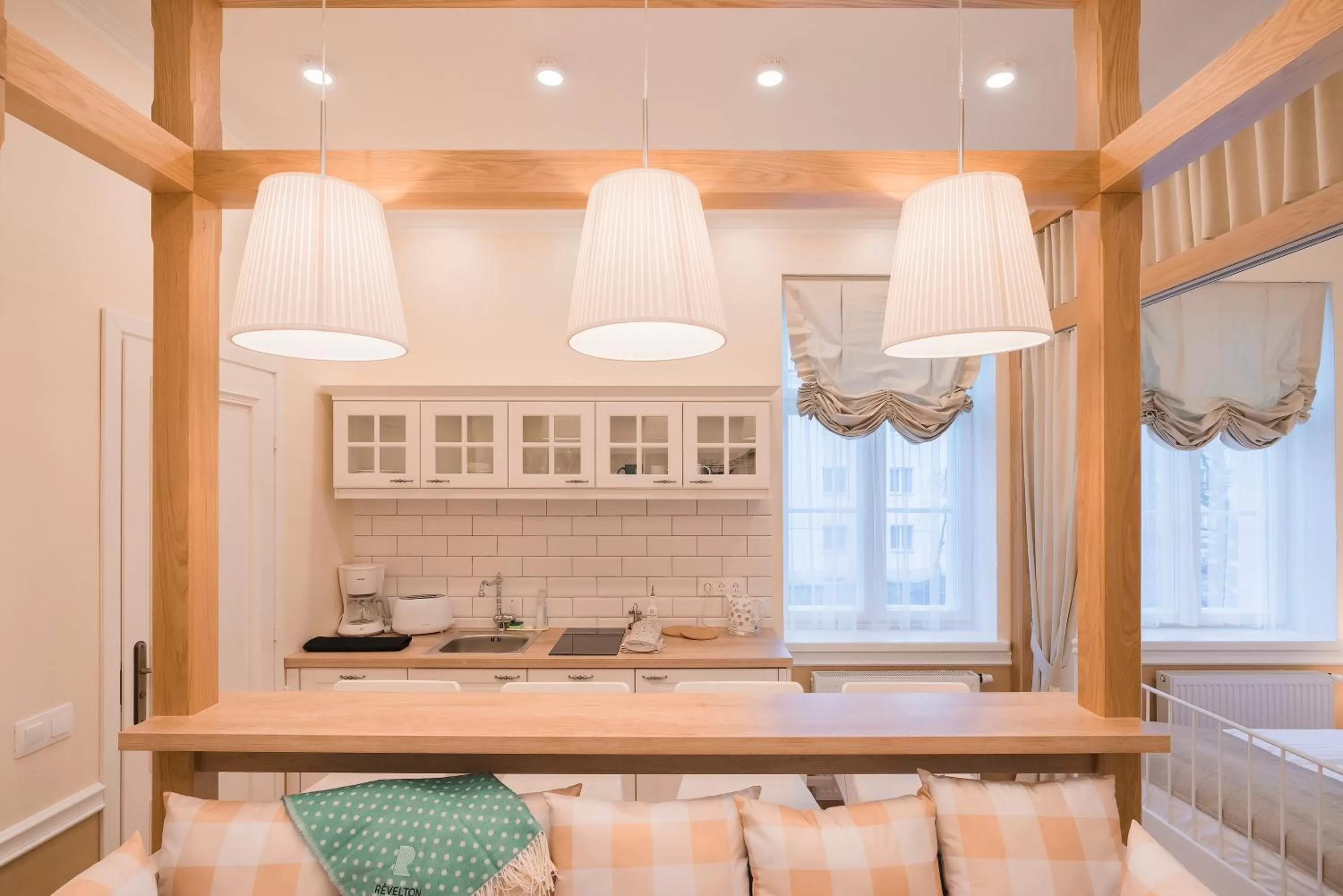 Kitchen or kitchenette in Revelton Suites Tallinn