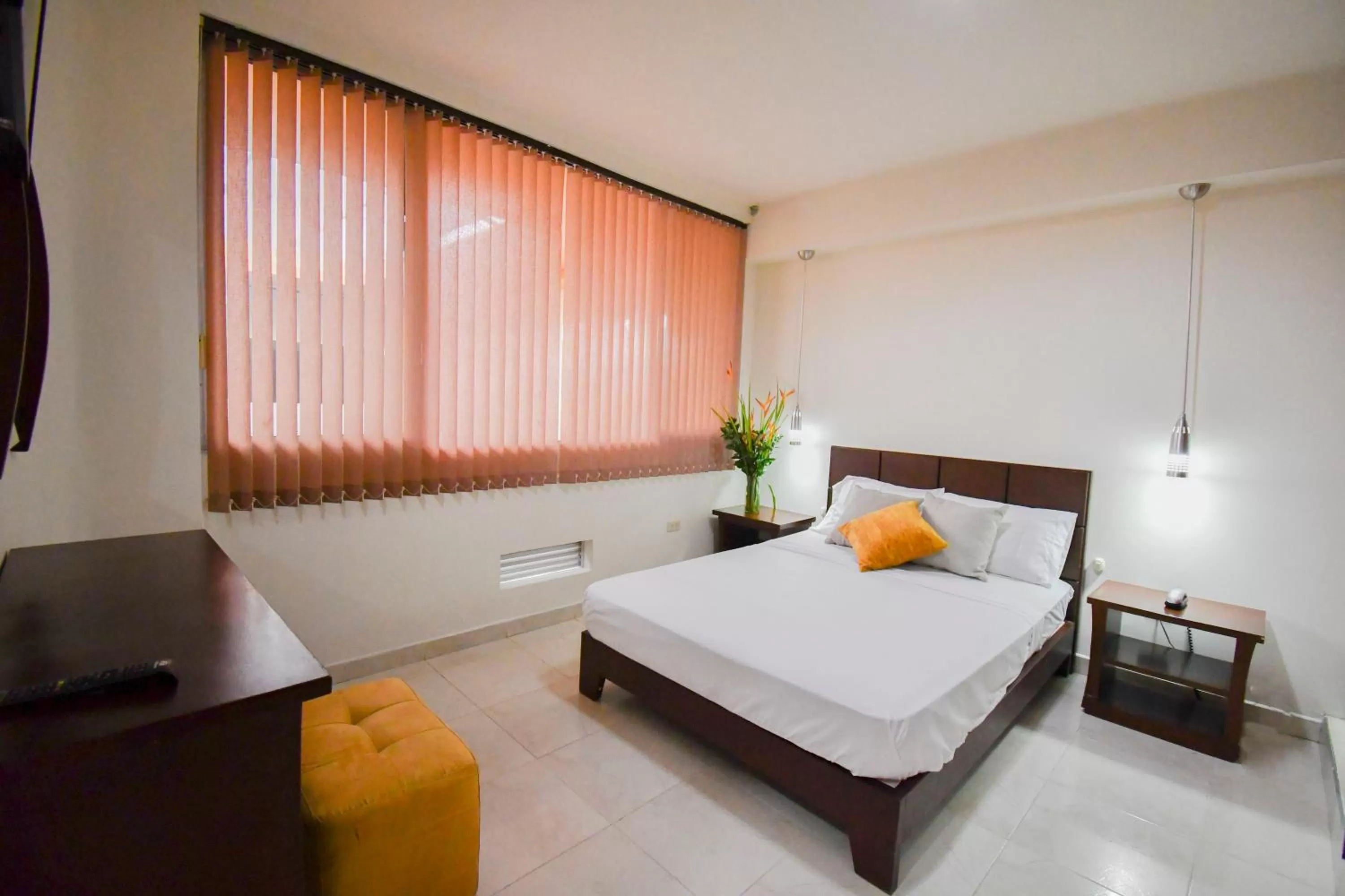 Bed in Hotel Mónaco Armenia