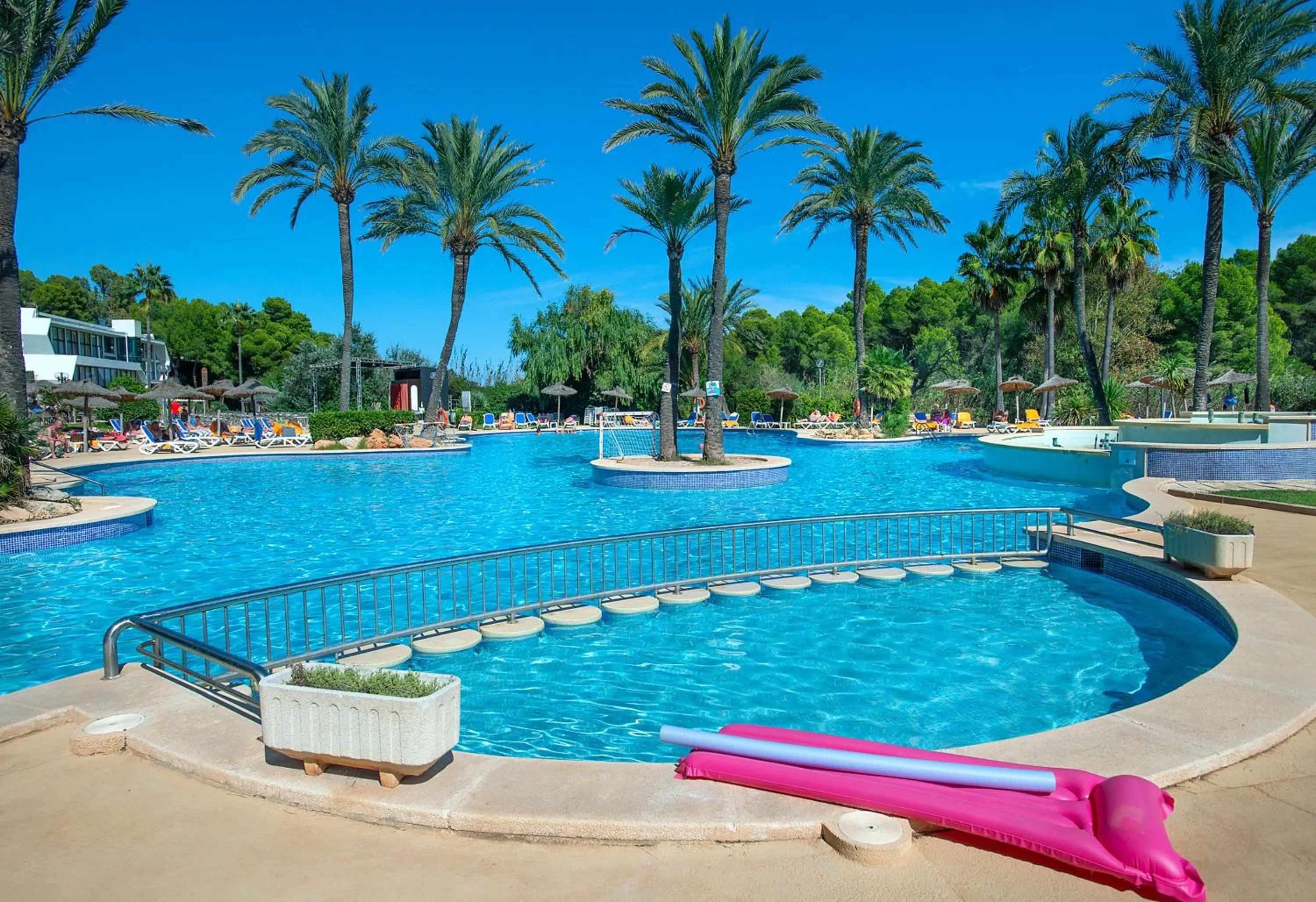 Pool view in Exagon Park