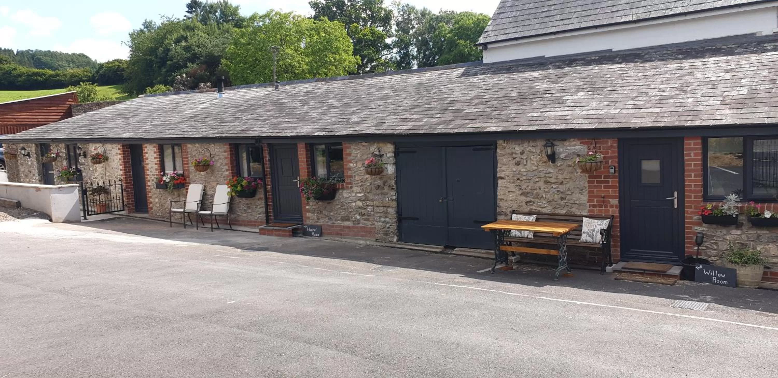 Property building in Monkton Court House B&B