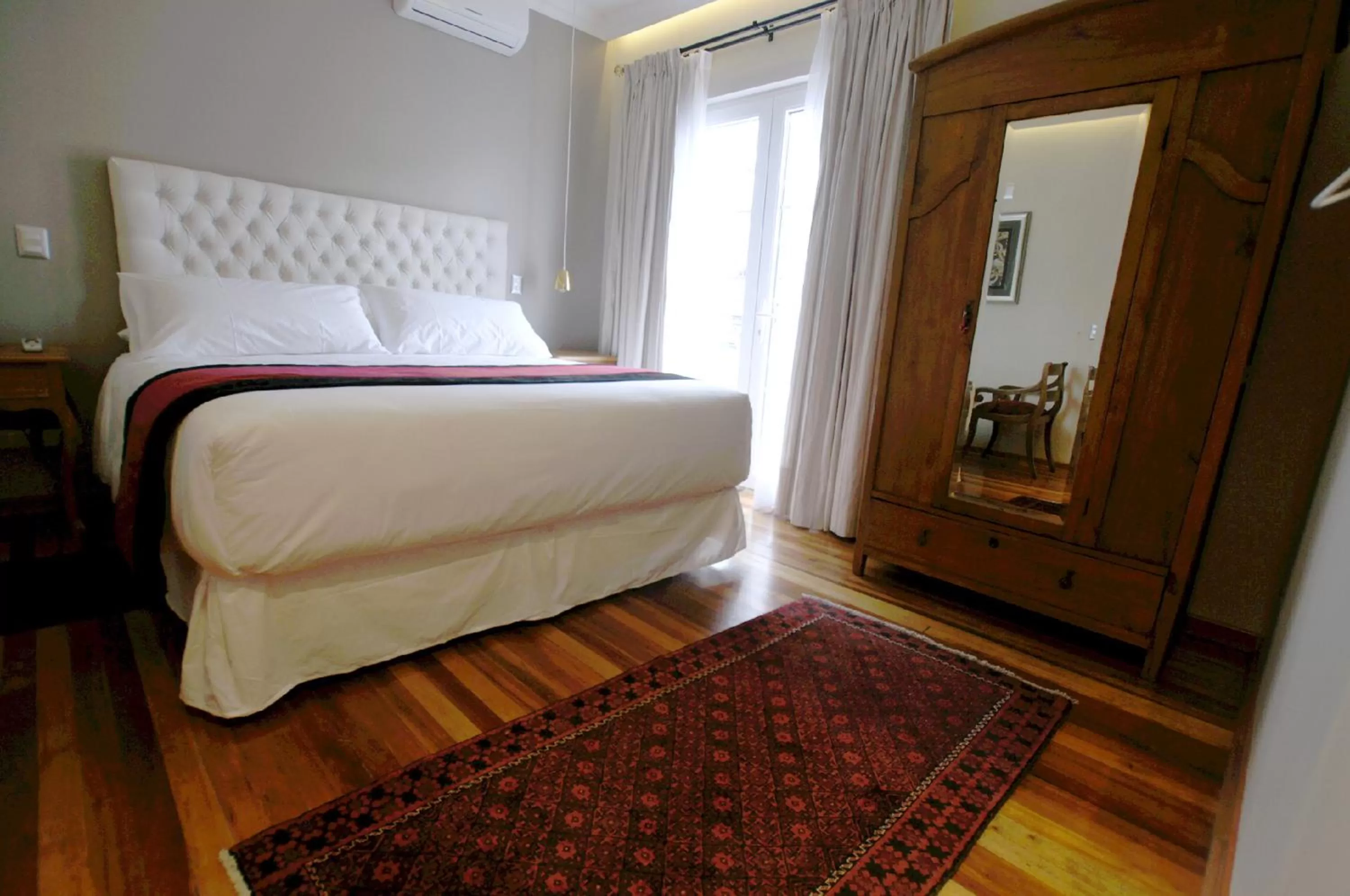 Decorative detail, Bed in Quiral Hotel Boutique