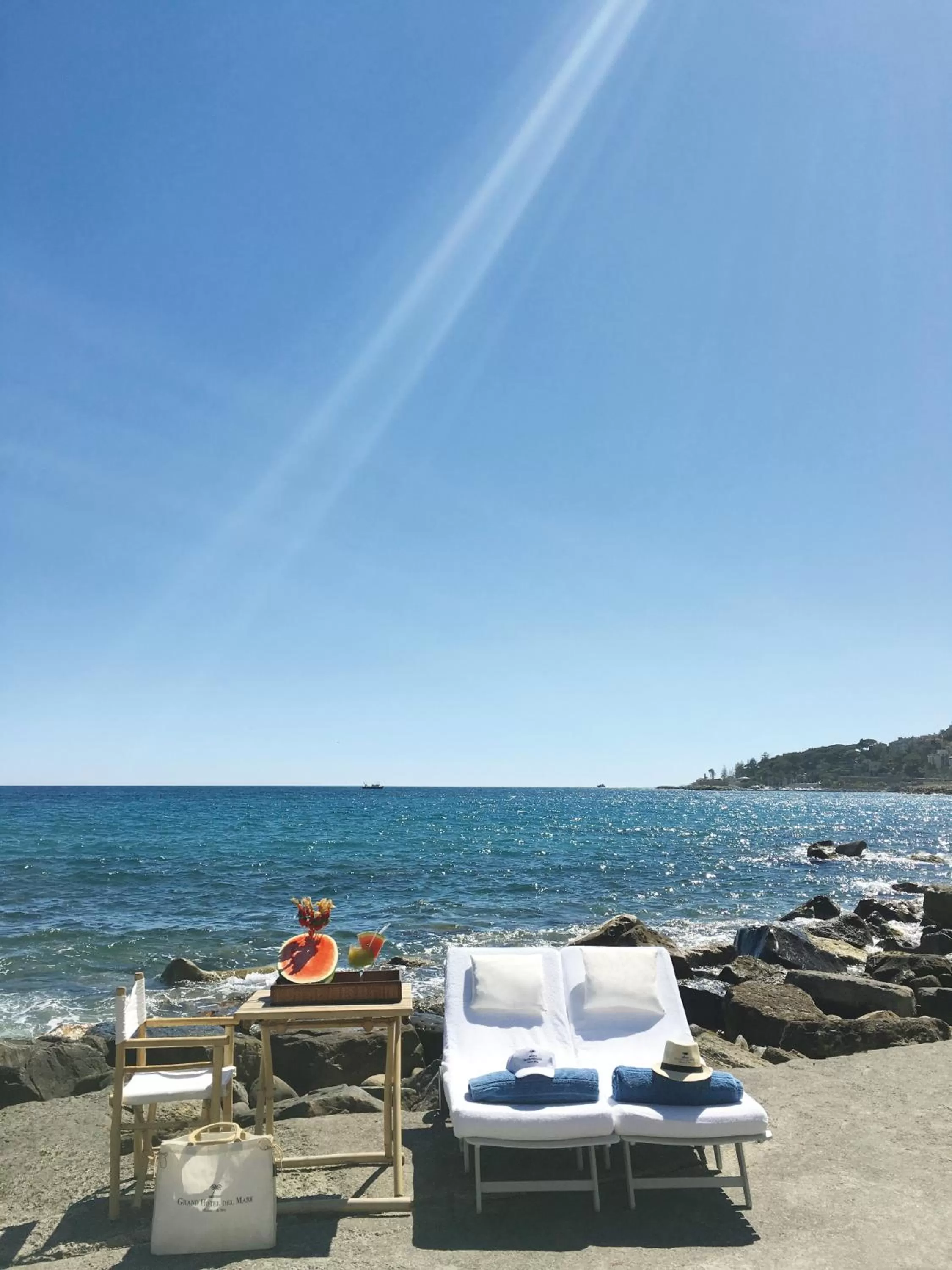 Beach in Grand Hotel Del Mare Resort & Spa