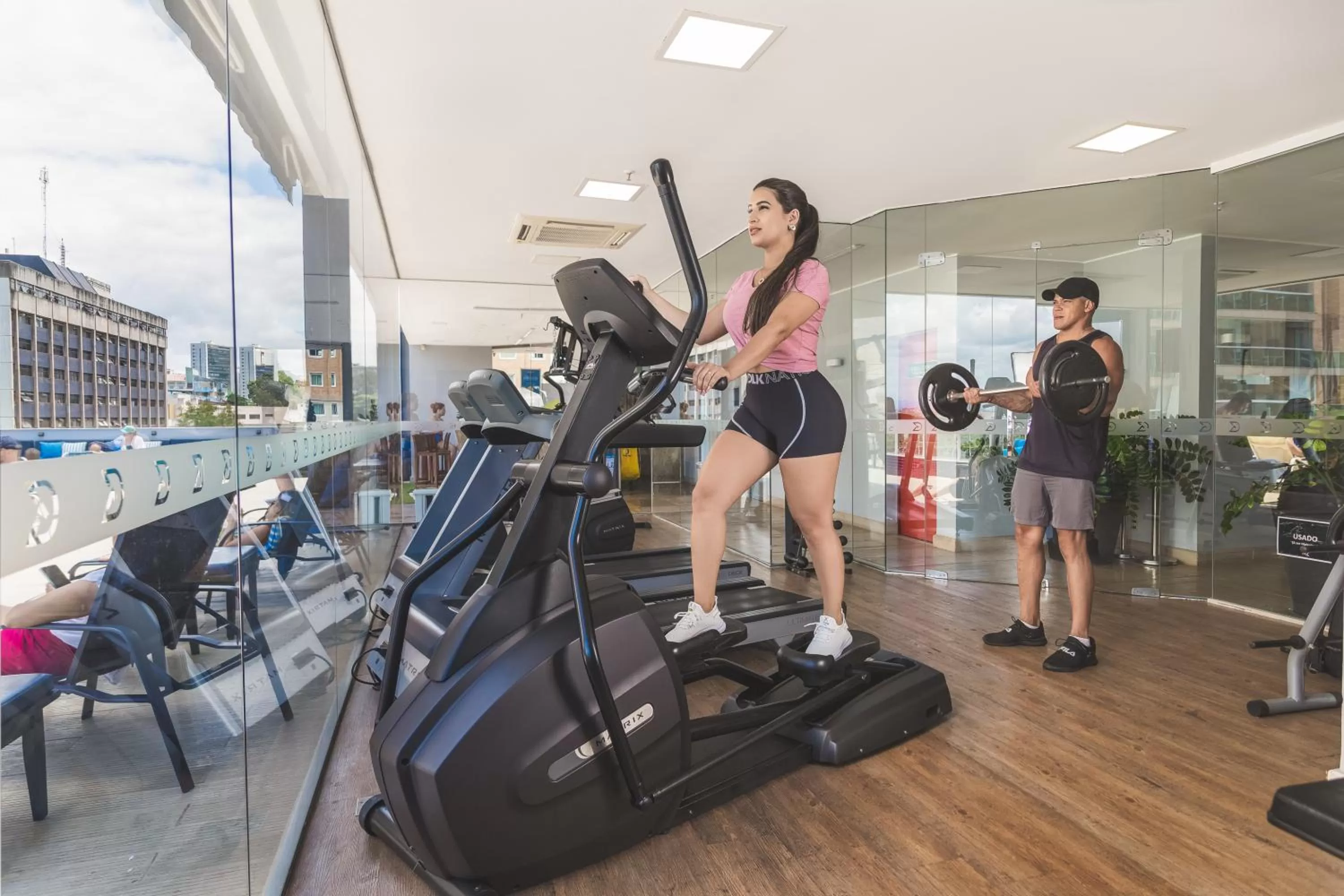 Fitness centre/facilities in Golden Tulip Porto Vitória