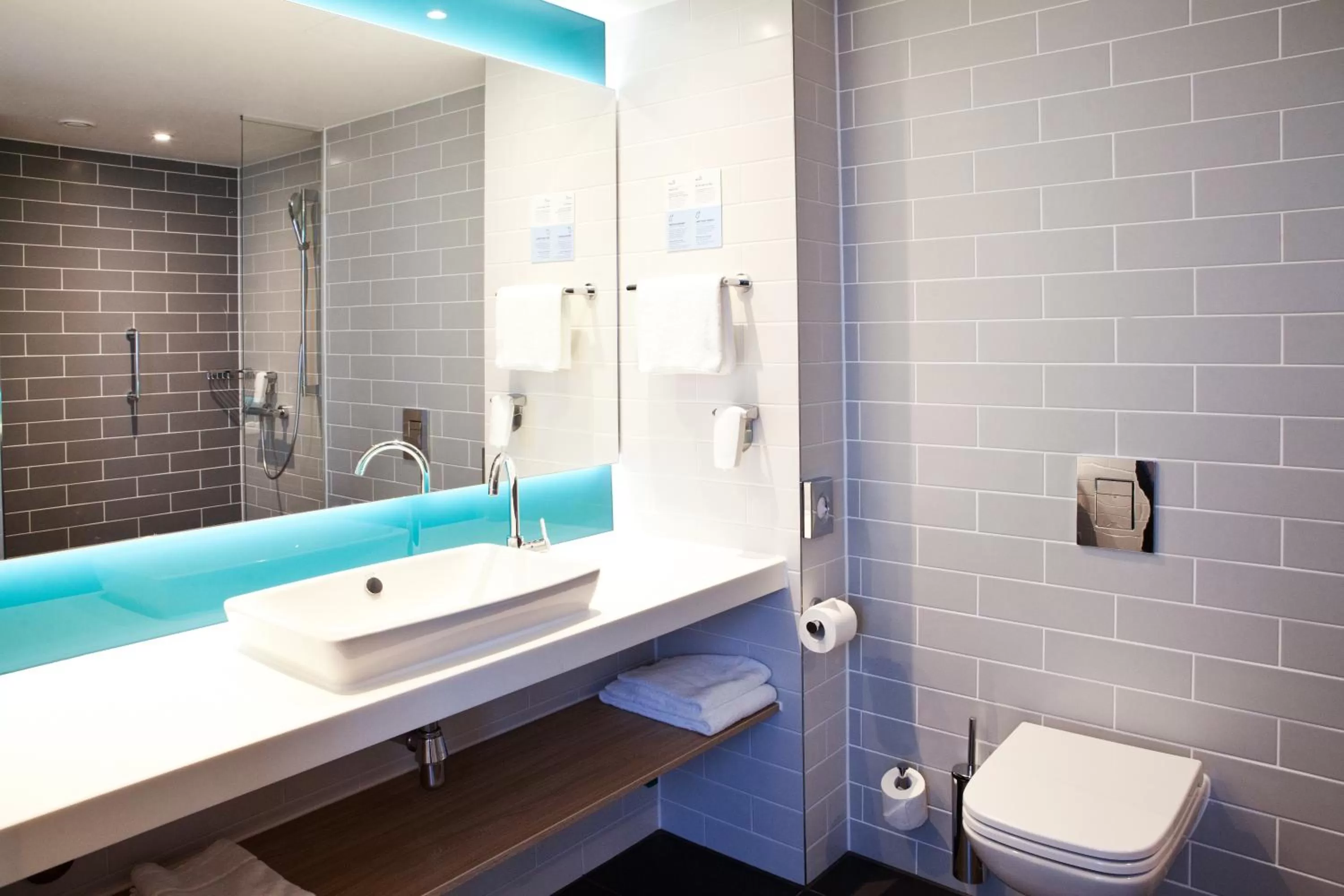 Bathroom in Holiday Inn Express & Suites - Basel - Allschwil by IHG