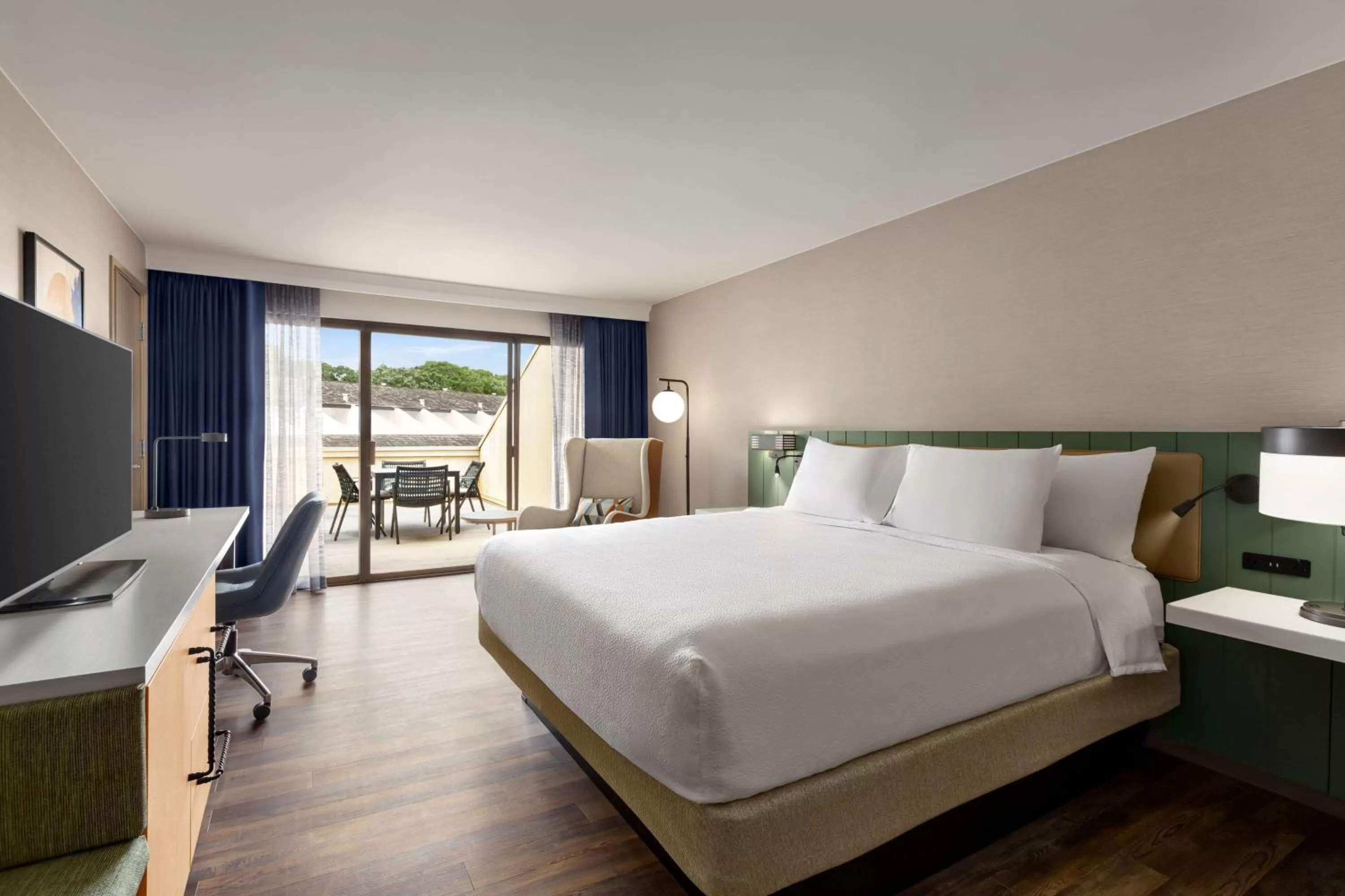 Bed in Hilton Garden Inn Monterey