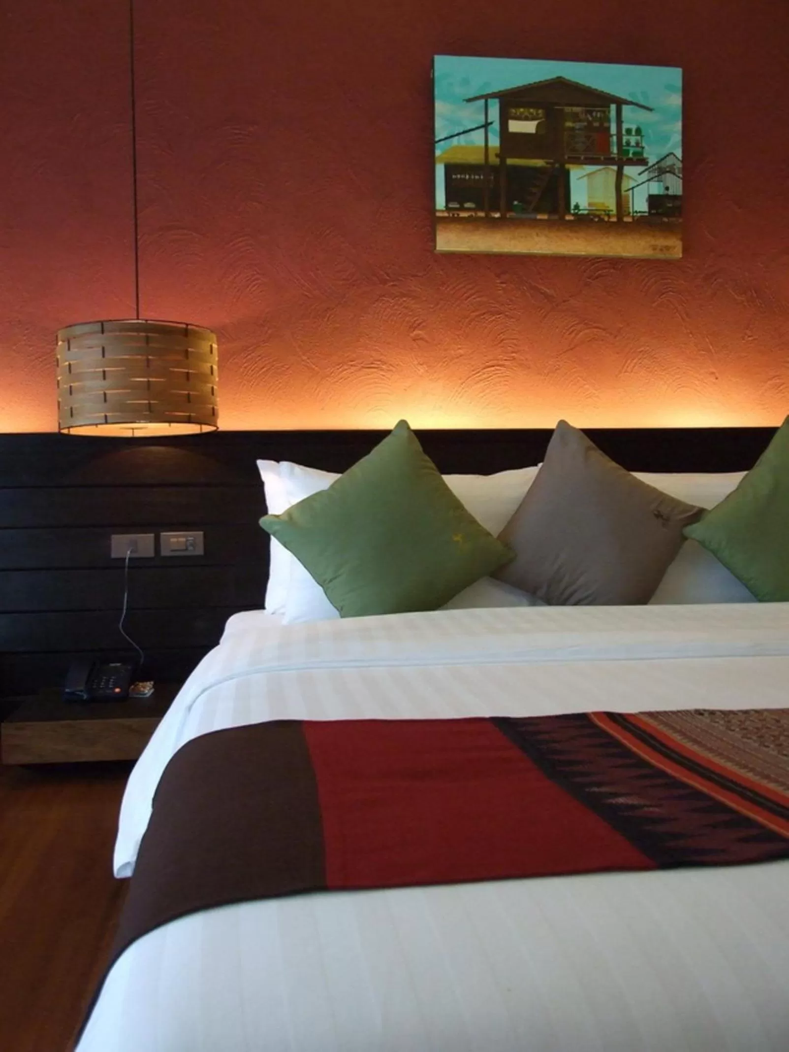 Bed in De Lanna Hotel
