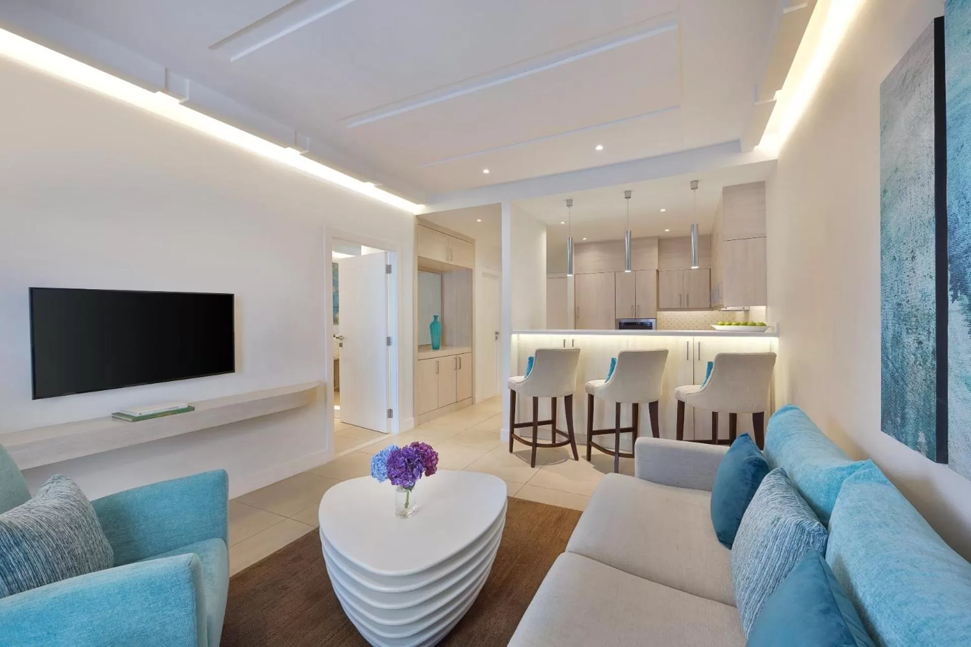 Living room in NH Collection Dubai The Palm