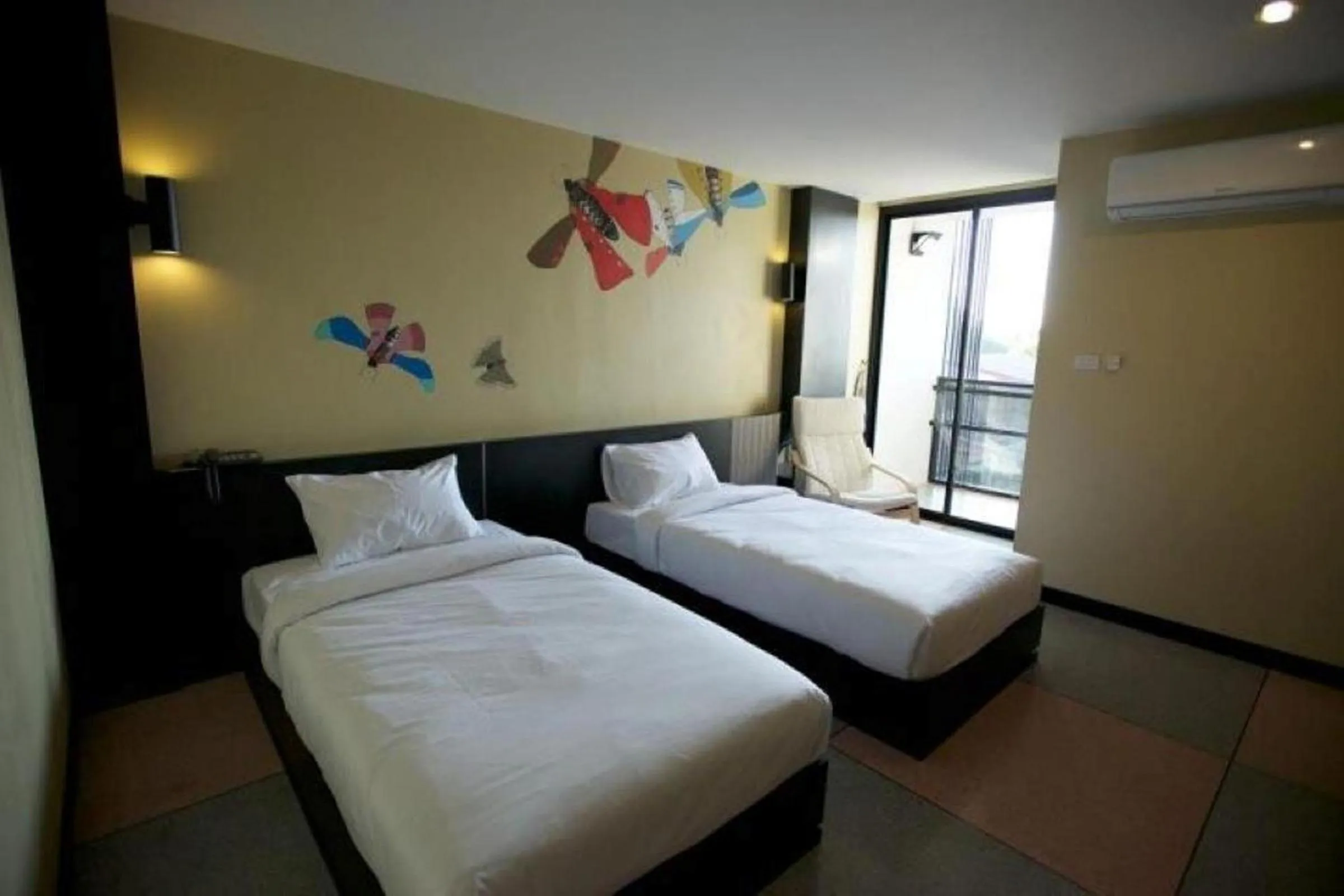 Bedroom, Bed in Pen Ta Hug Hotel