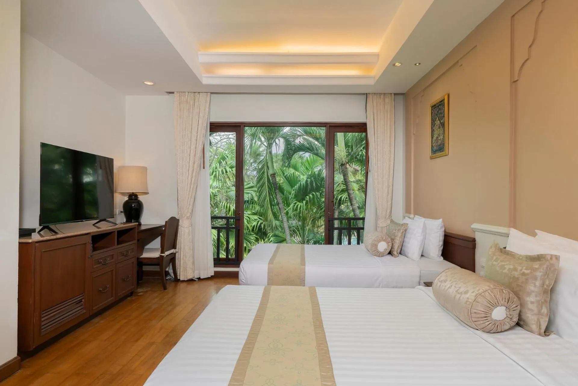 Bedroom, Bed in Ravindra Beach Resort & Spa - SHA Extra Plus