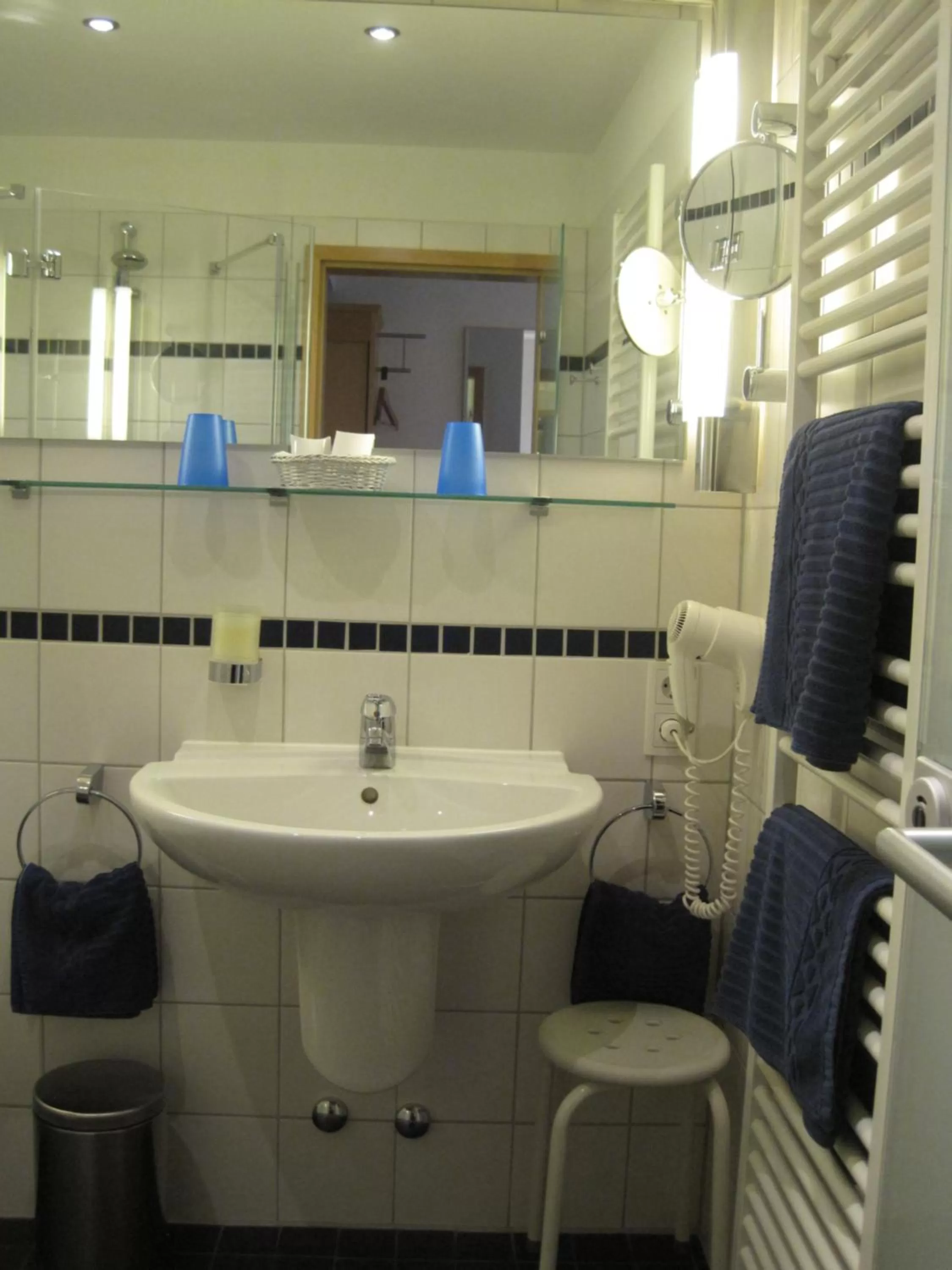 Bathroom in Landhotel Altes Wasserwerk GbR