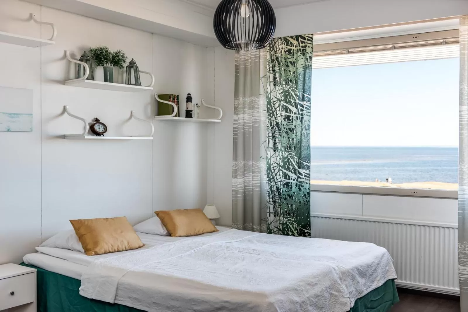 Bed in Hotel Rantakalla