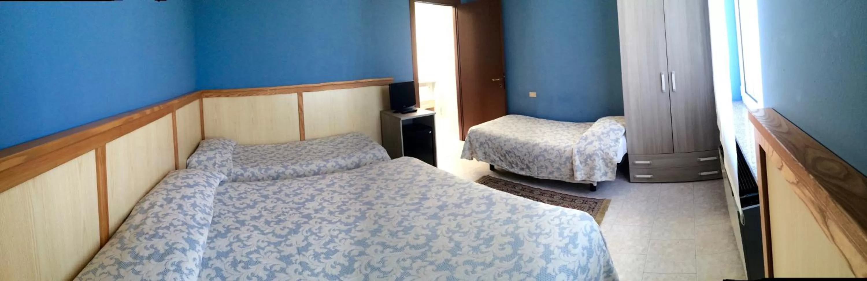 Bed in Hotel Monumento