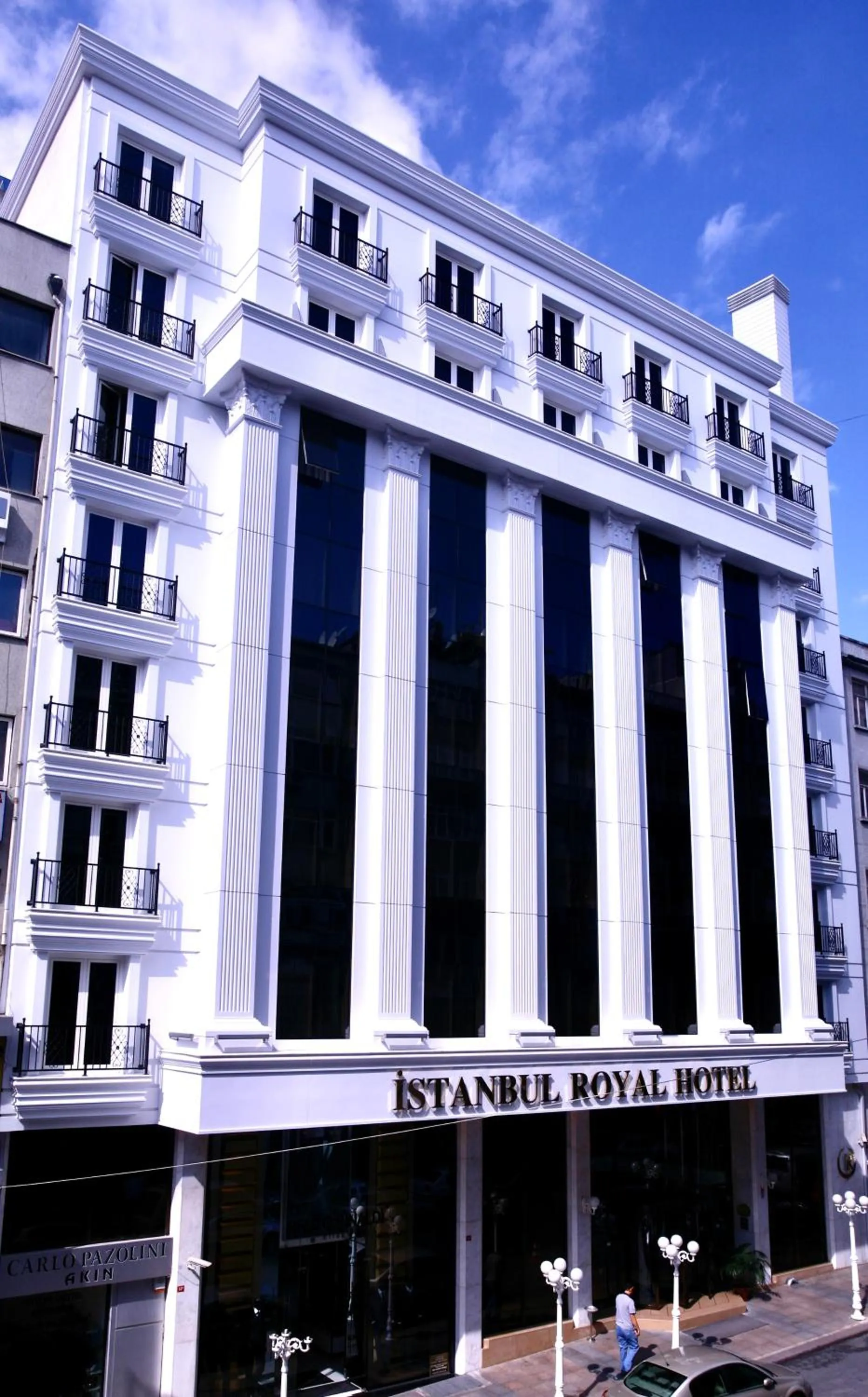 Property building in Istanbul Royal Hotel