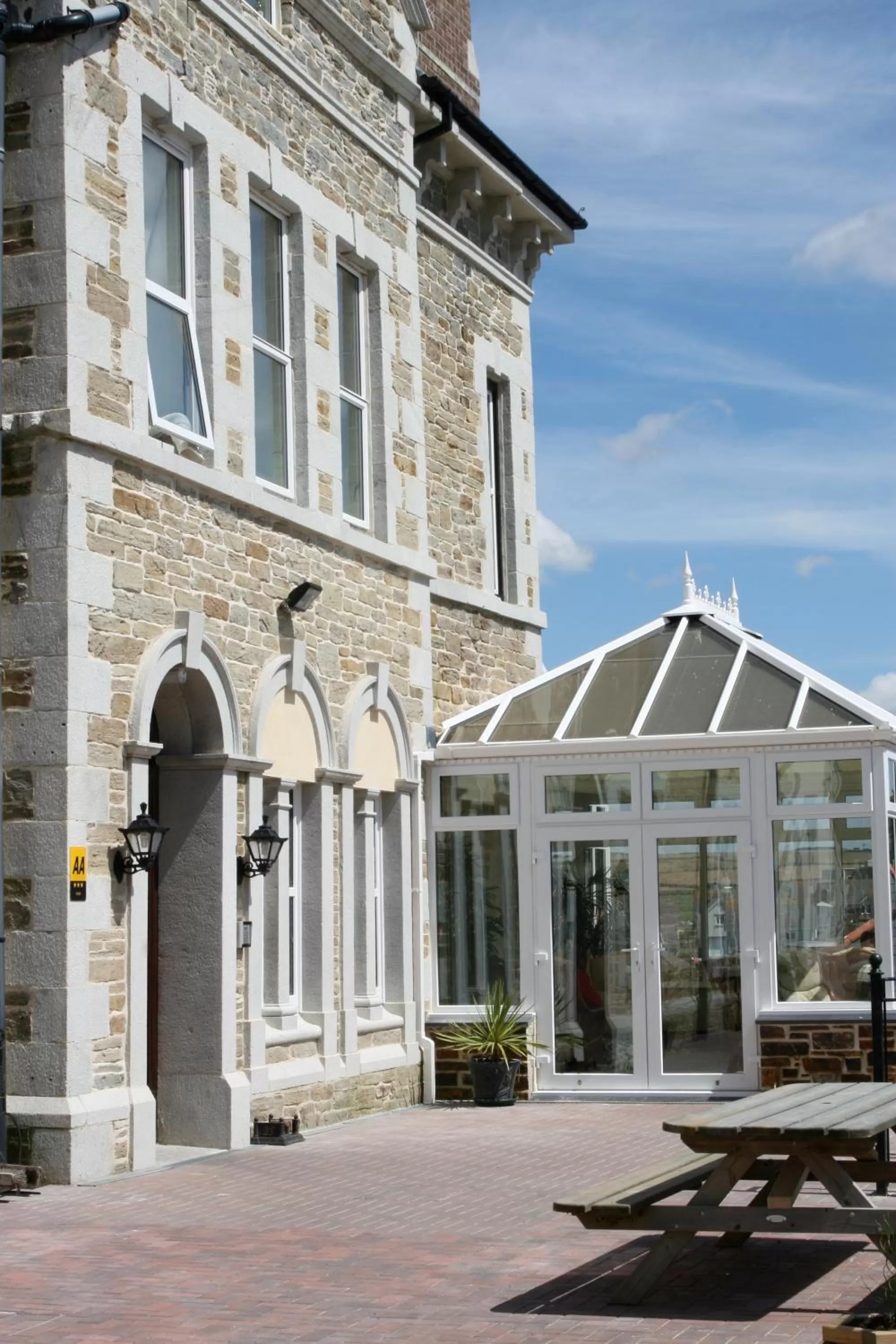 Property building in Sure Hotel Collection by Best Western Porth Veor Manor Hotel