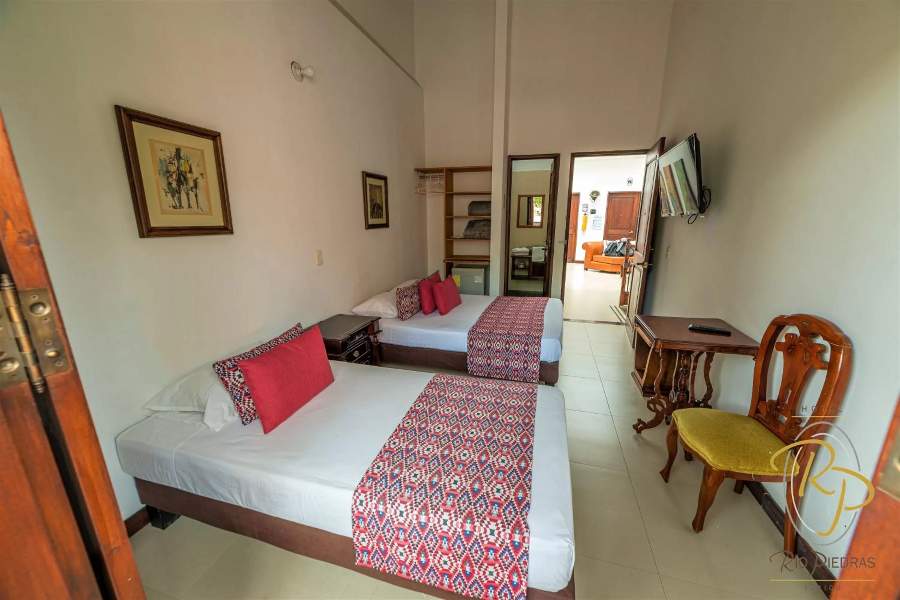 Bed in Hotel Rio Piedras