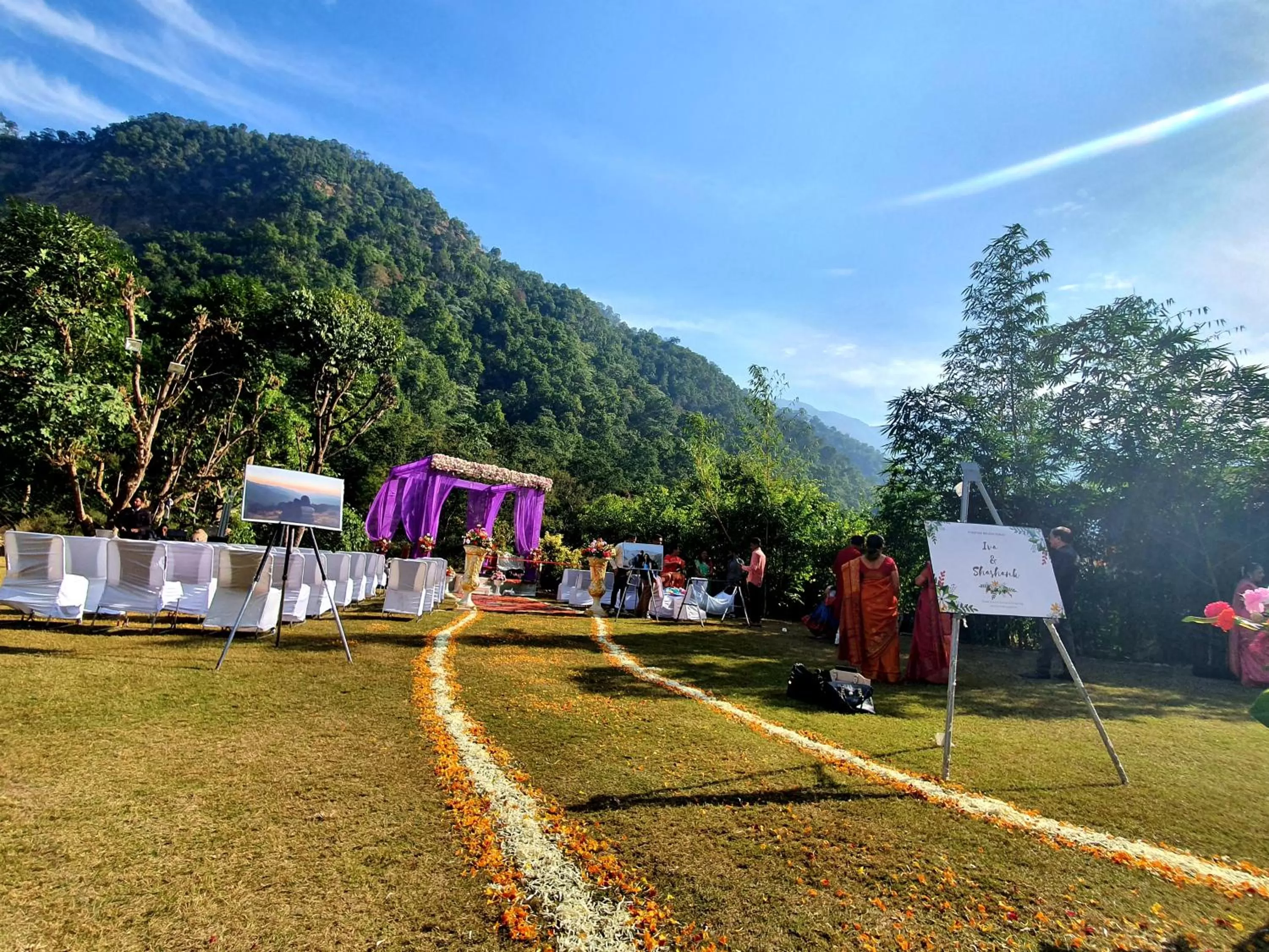 Garden in Nishantam Rishikesh