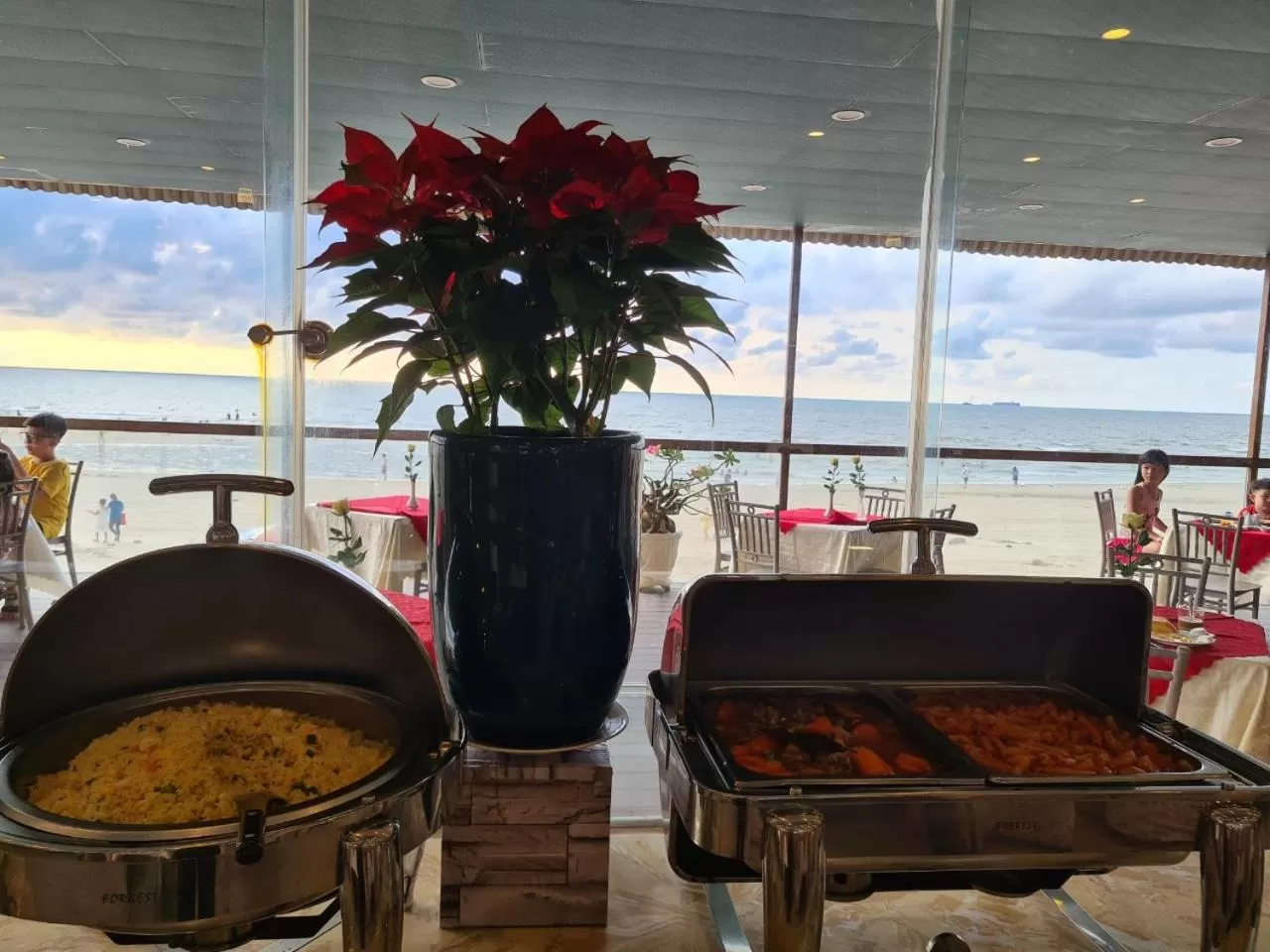 Breakfast in Hai Duong Intourco Resort, Vung Tau