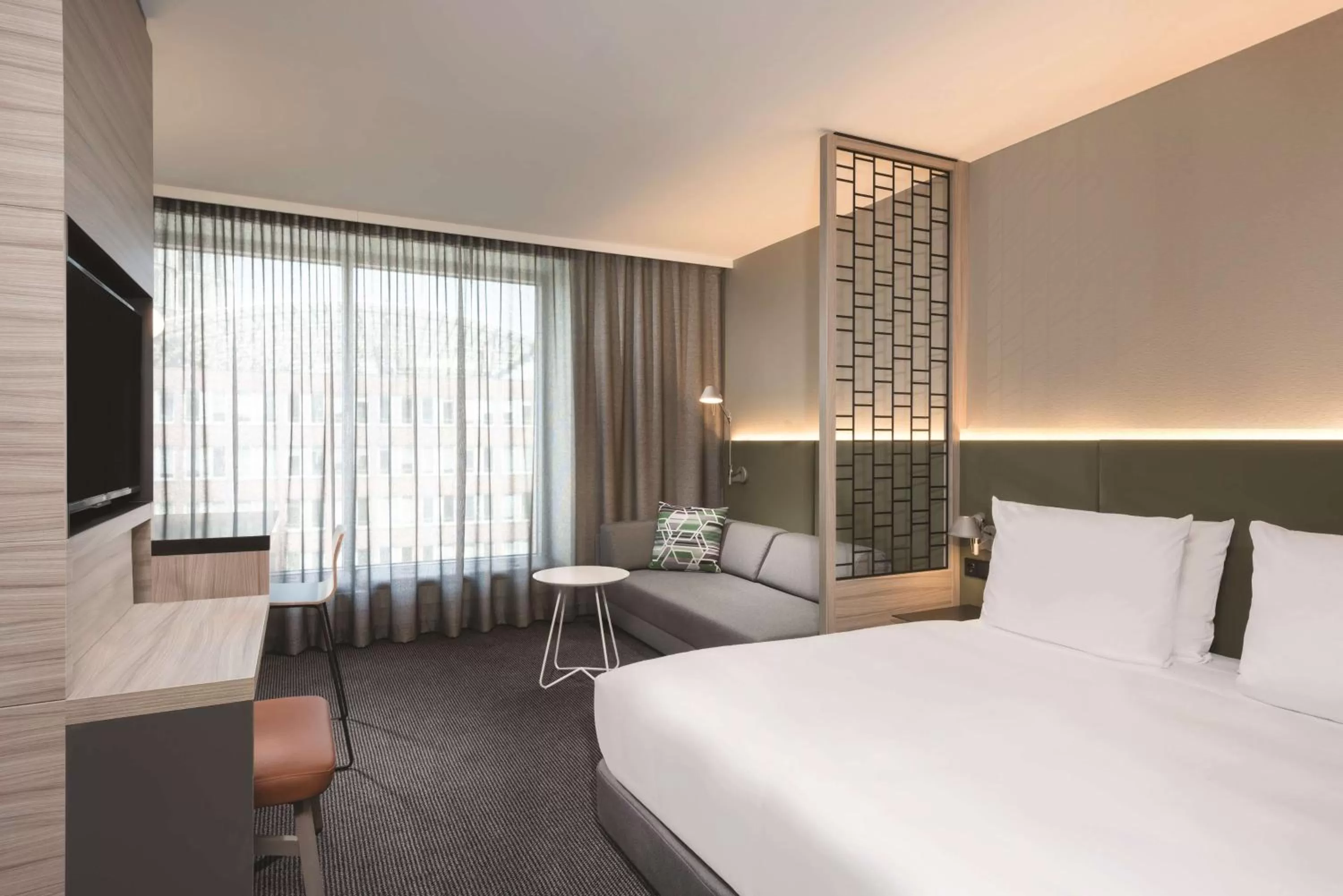 Bedroom, Bed in Adina Apartment Hotel Hamburg Speicherstadt