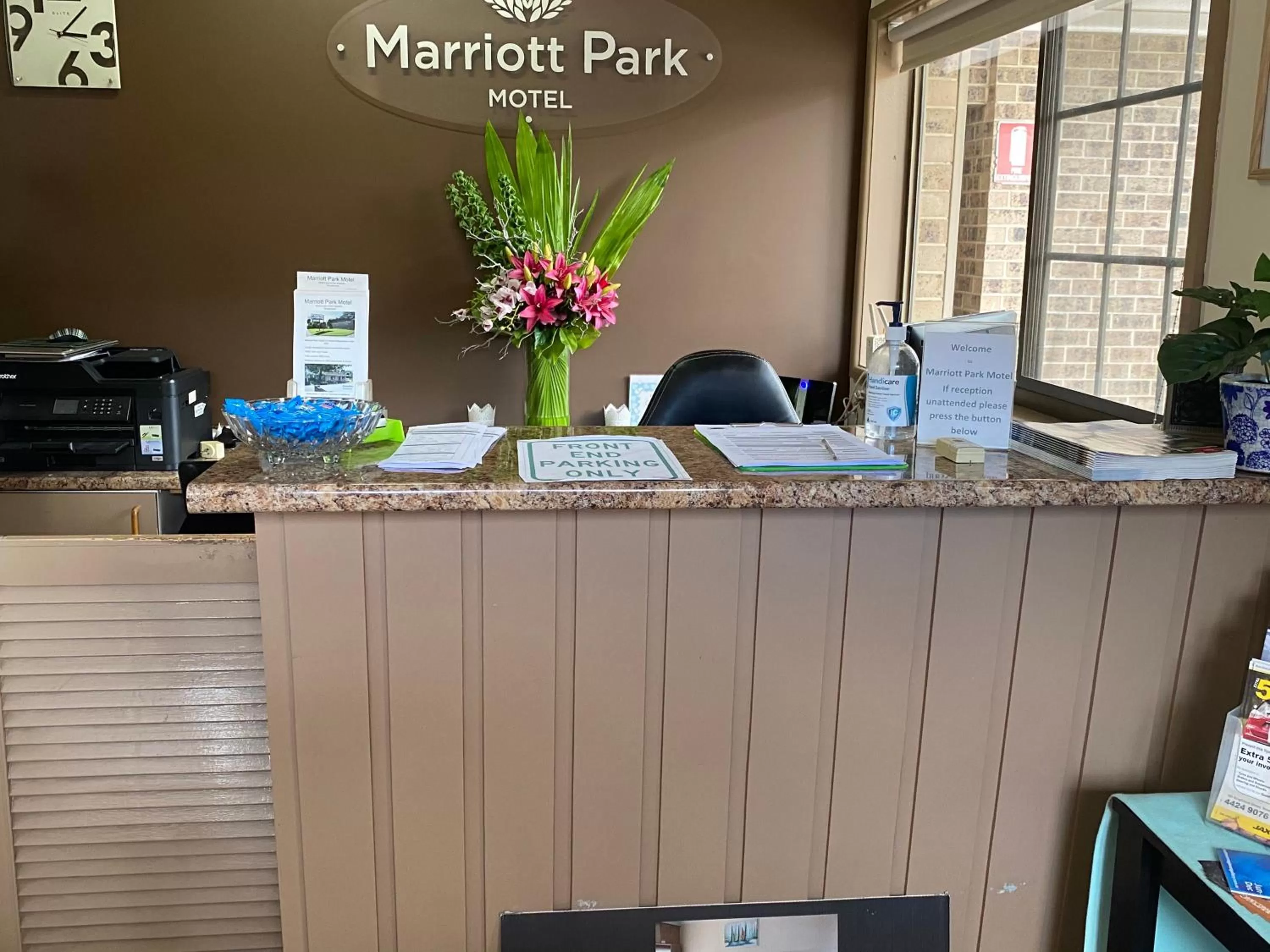 Property building in Marriott Park Motel