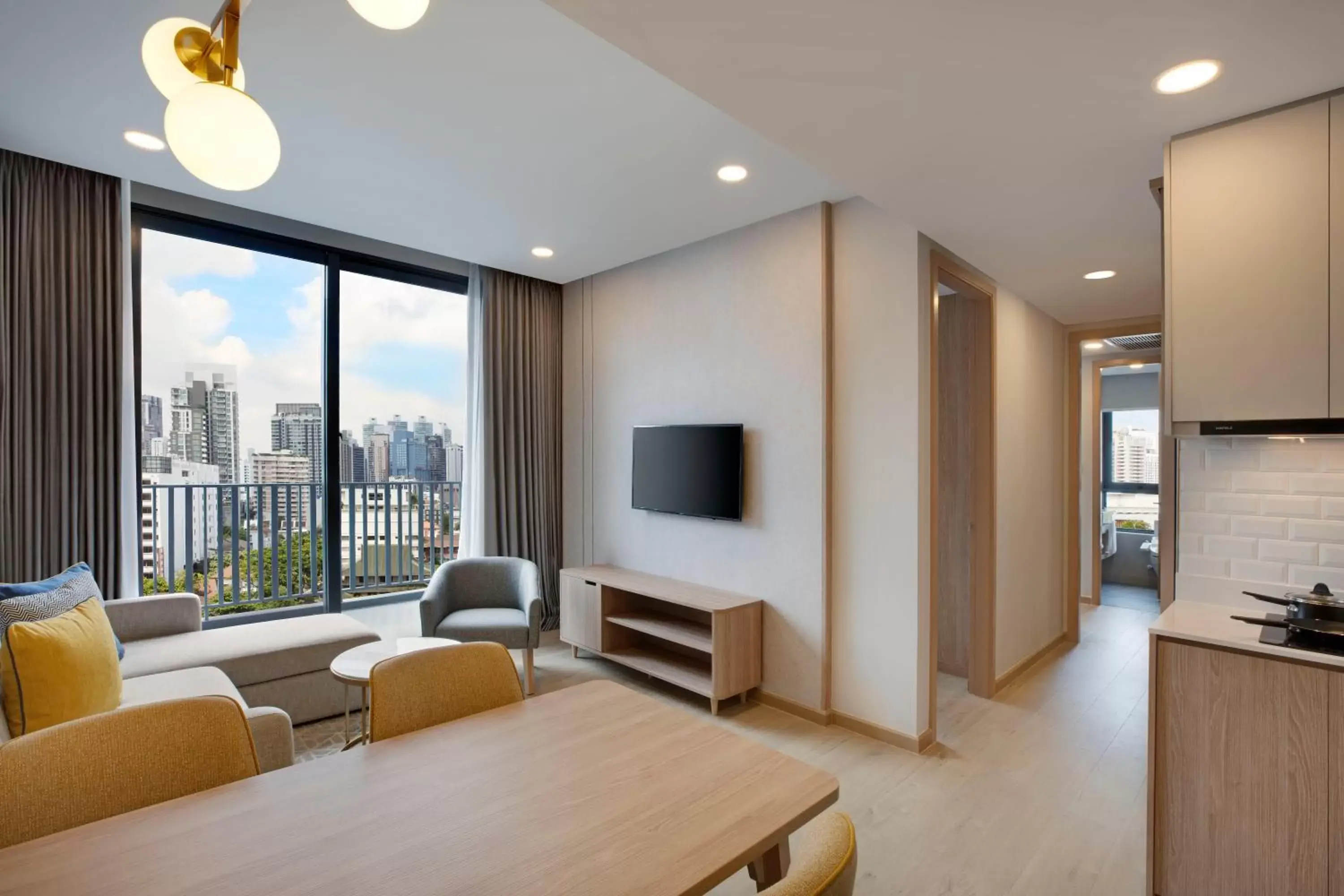 Two-Bedroom Suites with One King and Two Twin Beds in Staybridge Suites Bangkok Thonglor, an IHG Hotel Two-Bedroom Suites with One King and Two Twin Beds in Staybridge Suites Bangkok Thonglor, an IHG Hotel