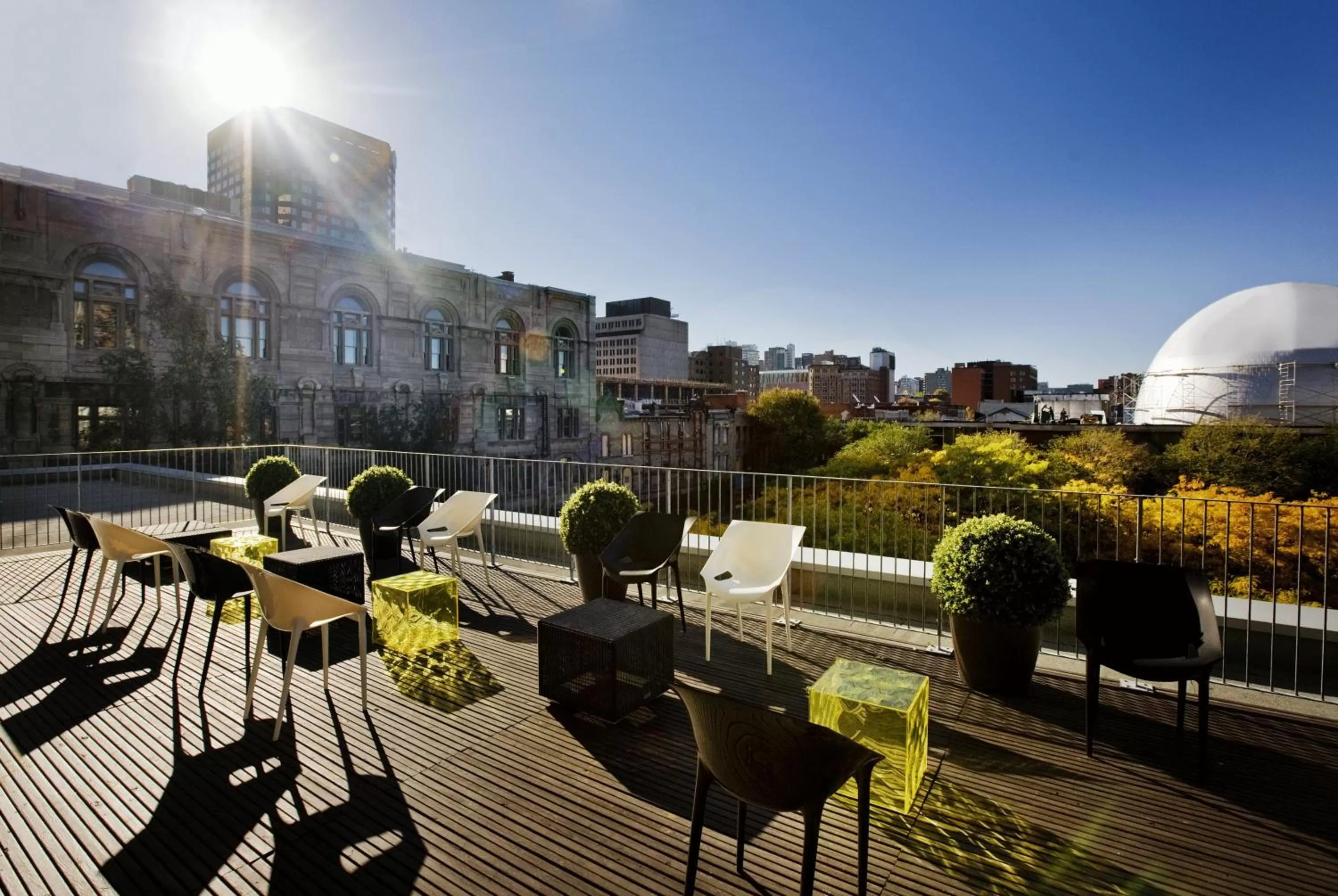 View (from property/room) in Hotel Zero 1 Montreal